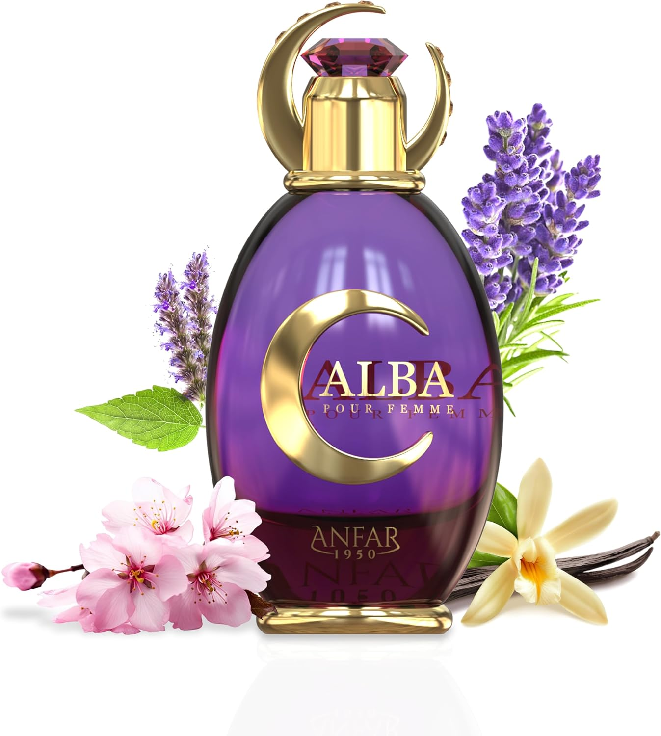 Alba by Anfar for Women - 3.4 Oz Extrait De Parfum Spray image number 3