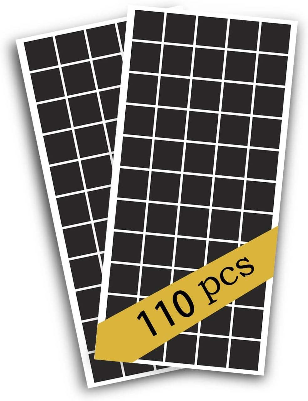 110Pcs Self Adhesive Magnets Squares Flexible Sticky Magnetic Strips Tapes Peel and Sticky Magnet Squares for DIY Crafts, School Art Projects, 4/5" X 4/5" X 0.08"(0.2&times;2&times;2Cm) image number 6