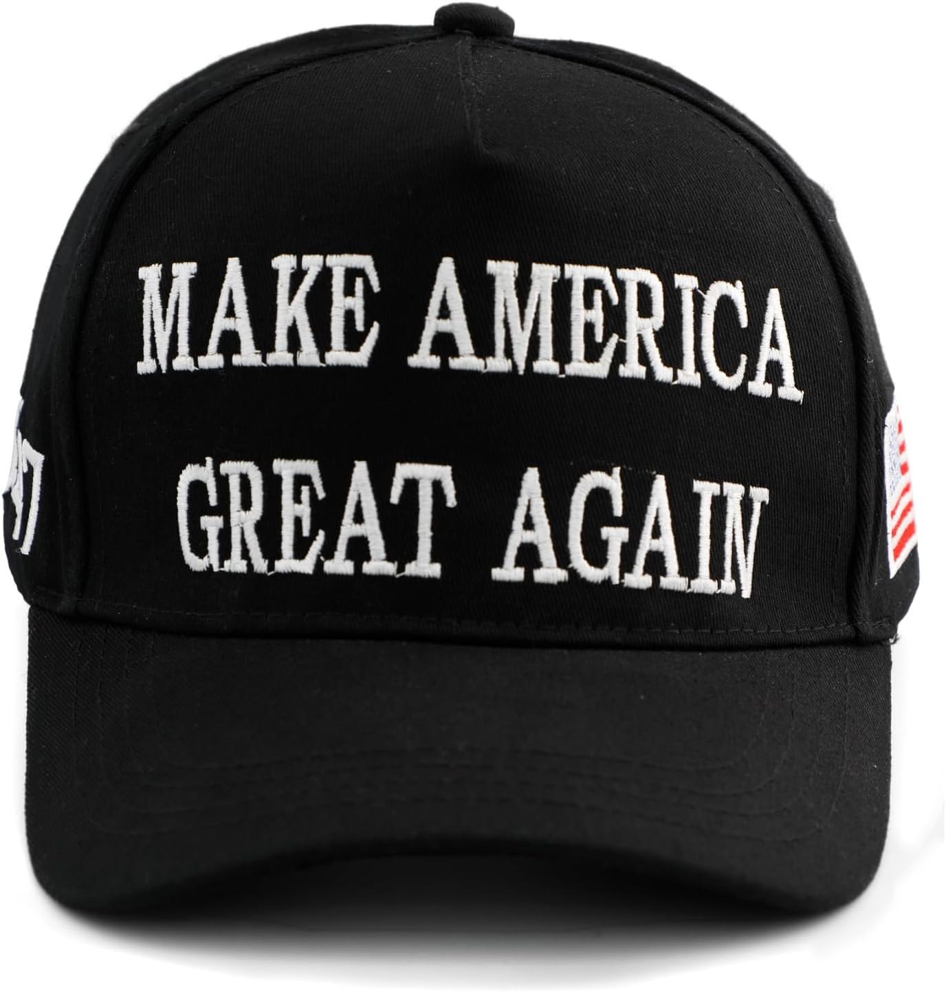 Nigua MAGA Hat,45-47 Trump 2024 Hat Make America Great Again Slogan Baseball Cap - 2Pcs Redblack image number 3