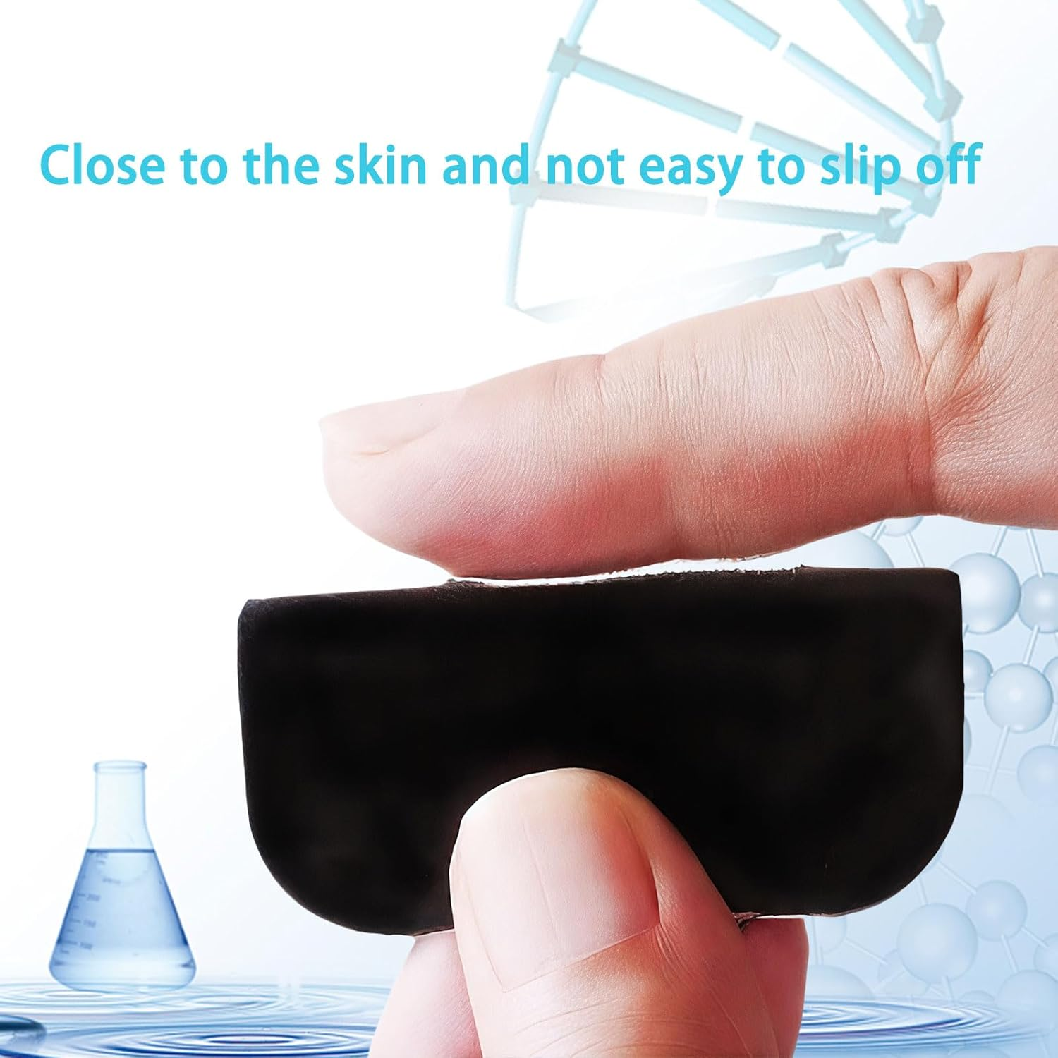 12 Pieces of Tens Machine Pads, Rectangular 5 * 6 Massage Patch Conductive Gel, Physiotherapy Electrode Patch, 2Mm Pin Connector Pin Type Non-Woven Fabric Compatible with Most Tens Machine image number 4