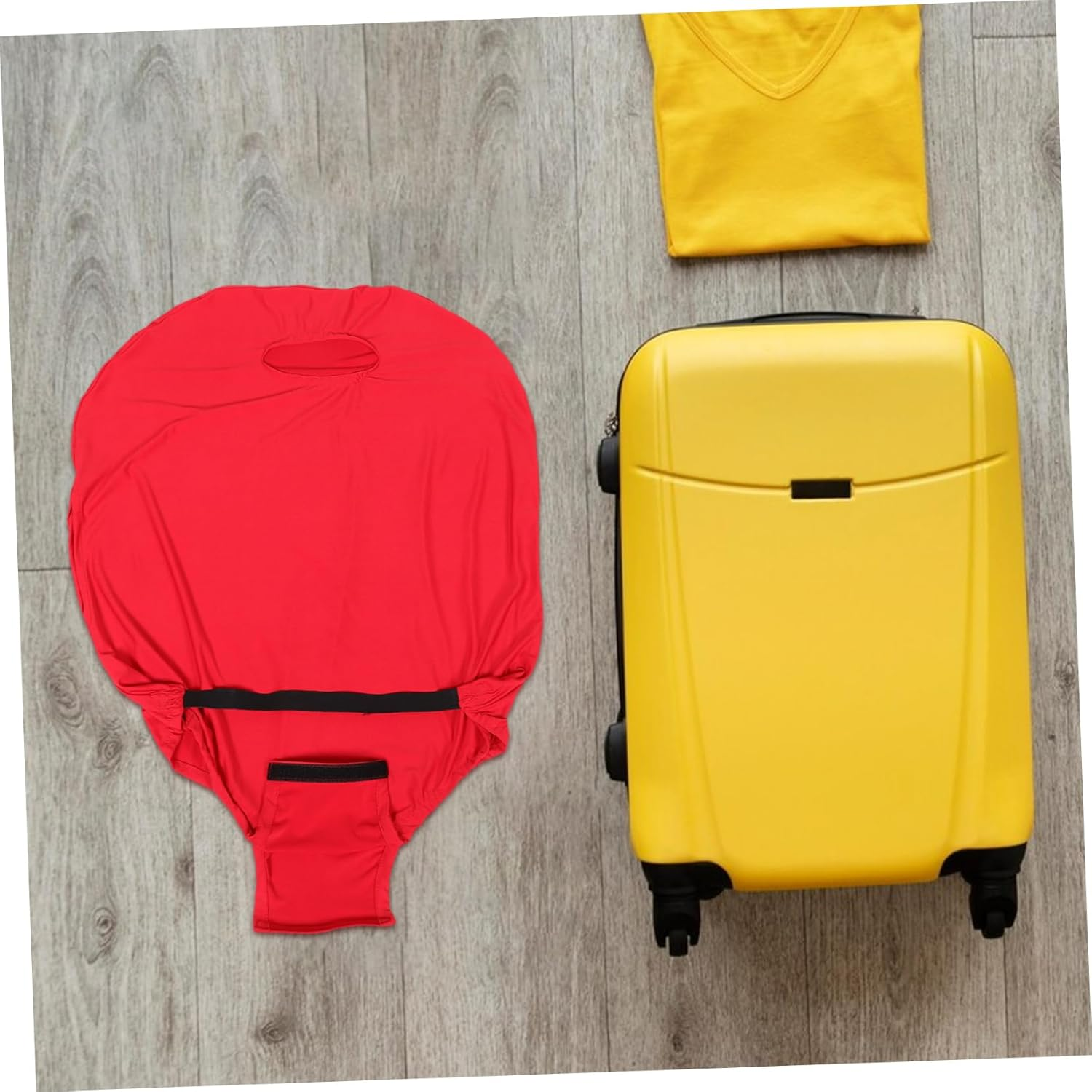 CORHAD Suitcase Protective Cover Elastic Luggage Cover Travel Bag Protector Scratch Resistance Suitcase Sleeve image number 6