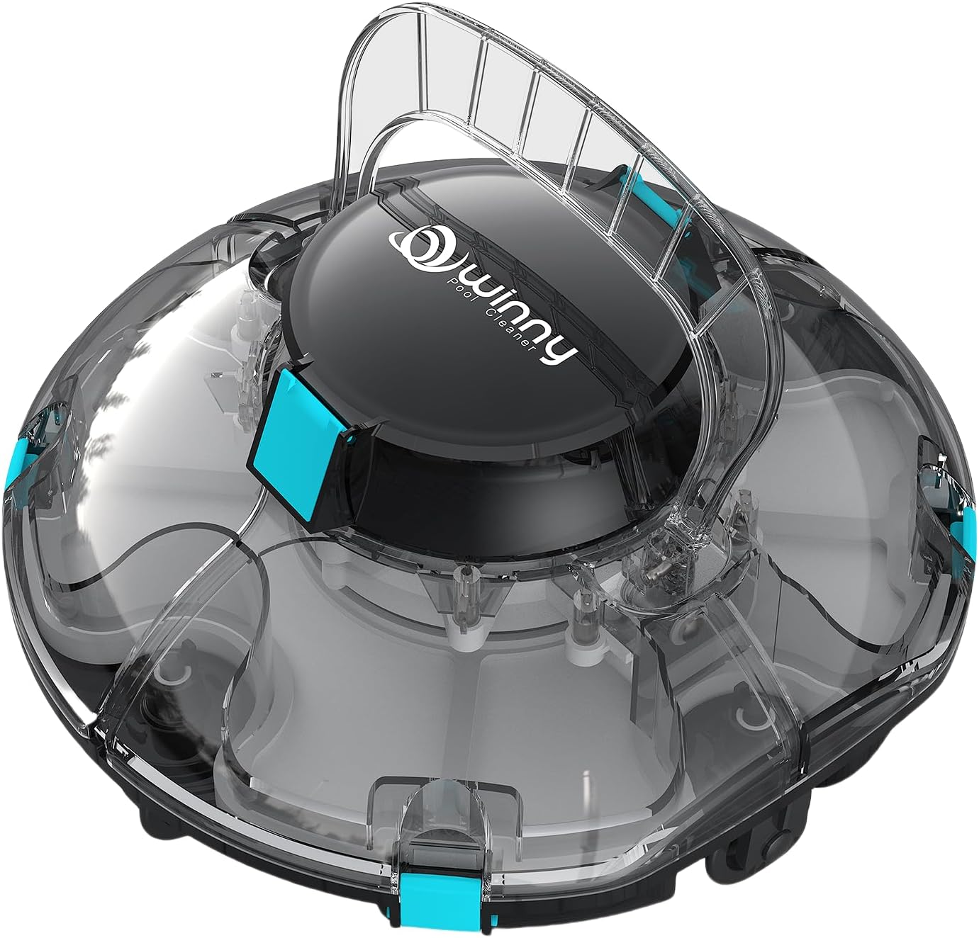 (2025 Upgrade) Cordless Robotic Pool Cleaner with 180&Mu;m Dual Filtration, 80-Minute Runtime, Self-Parking, Portable & Lightweight Design, Ideal for above Ground Pool up to 60M&sup2; image number 5