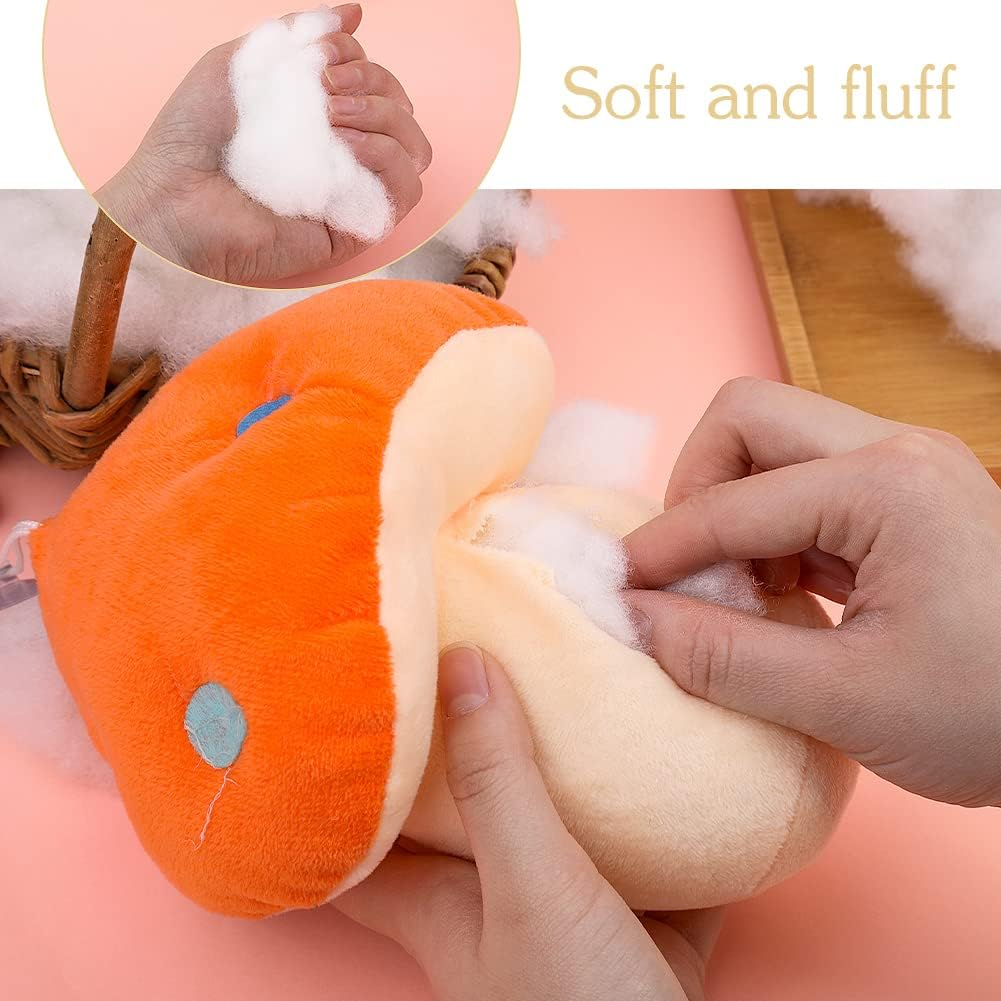 BUTUZE 900G/32Oz Polyfill Stuffing, (2.1Oz-4.4Lb) Fiberfill for Crafts, Polyester Fiber Fill, Premium Stuffing Fiber Fill for Stuffing Pillow and Home Decoration Projects image number 2