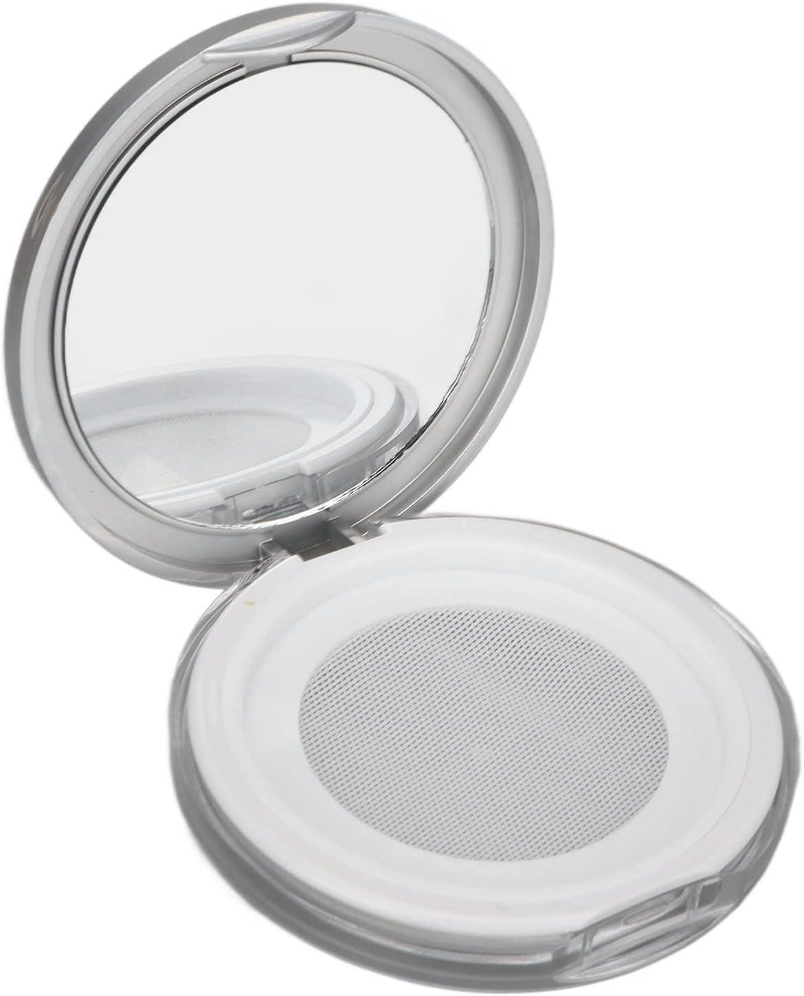 Plastic Empty Powder Container, Leak Proof Refillable Loose Powder Box for Foundation Compact Powder Travel Soft Puff Loose Powder Compact Container for Insensitive Skin image number 3