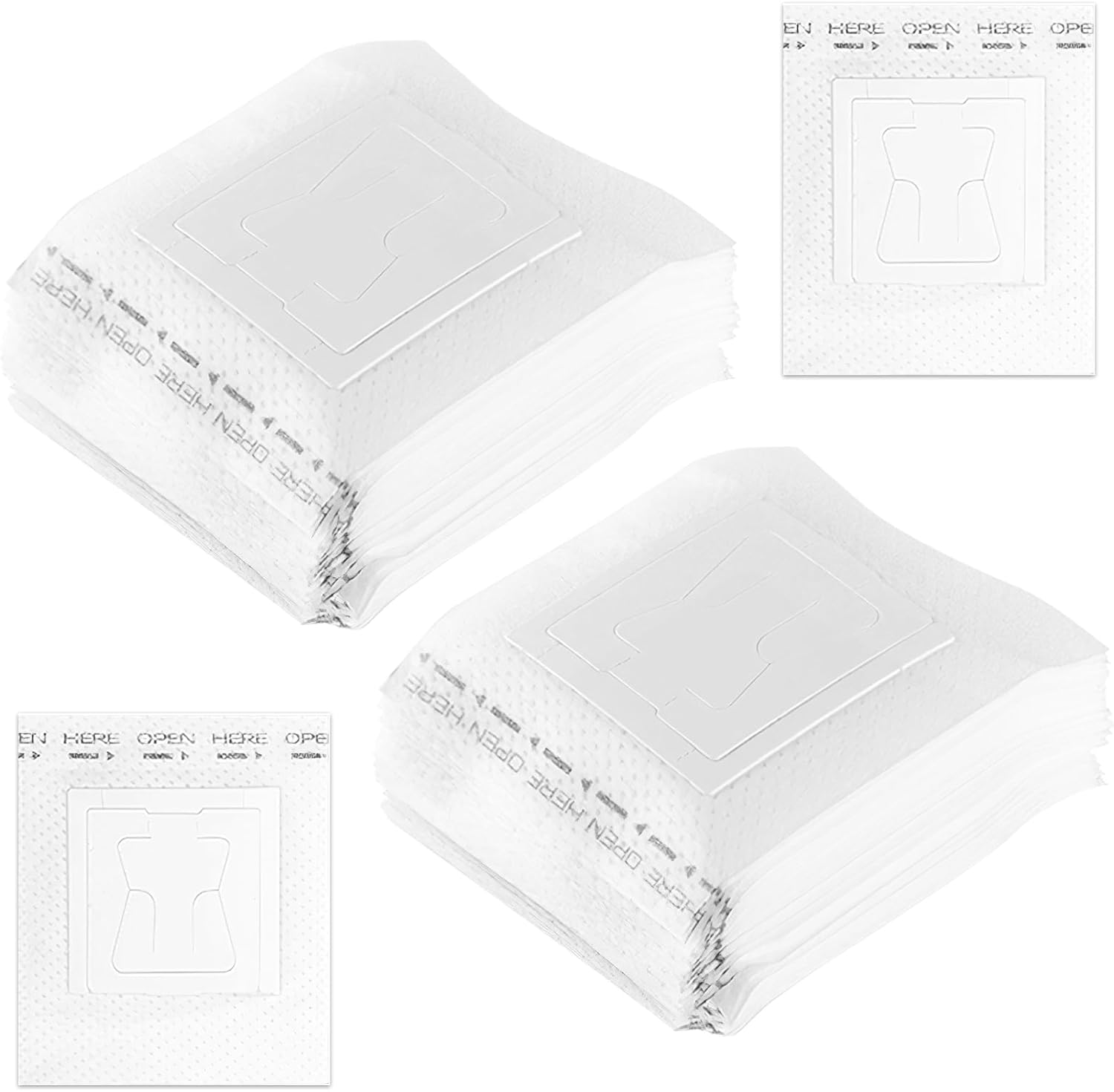 150 Pcs Portable Coffee Filter Paper, Disposable Hand-Poured Hanging Ear Coffee Filters, Portable & Mess Free Design for Travel Camping Home Office Daily Brewing image number 6