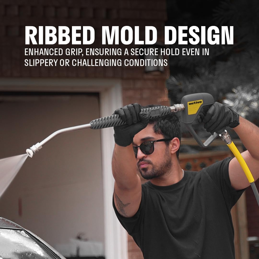 Pressure Washer Lance with 20&deg;, 304 Stainless Power Washer Extension Wand for Car Wash - Electric & Gas Pressure Washer Short Gun Wand Replacement - Pressure Washer Accessories & Attachments image number 5