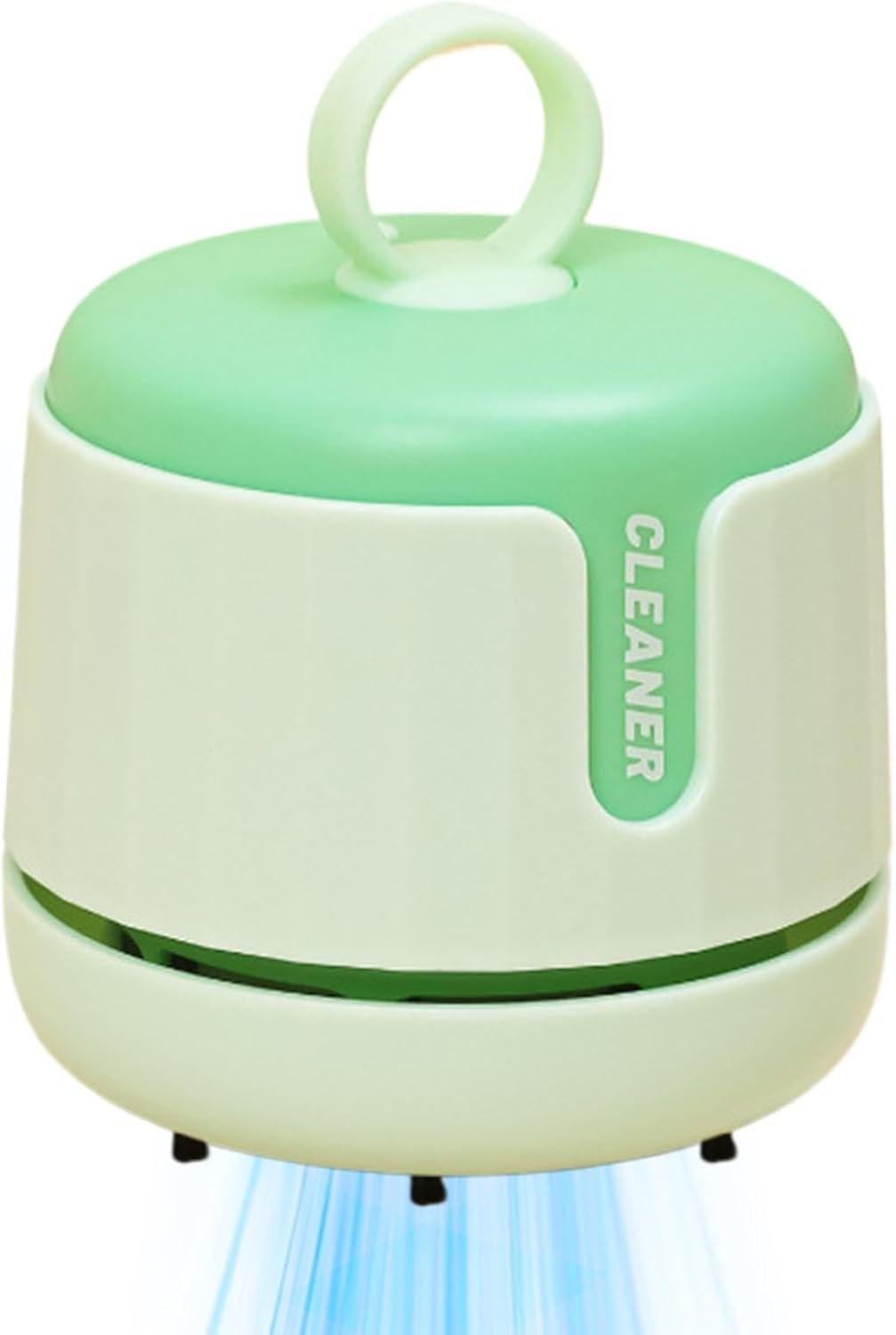 Dust Cleaner - Desktop Cleaners | USB Cleaner for Desks | USB Rechargeable Portable Dust Cleaner | 360 Degree Rotating Picking up Crumbs Cleaner with Soft Bristles for Study Room, Classroom