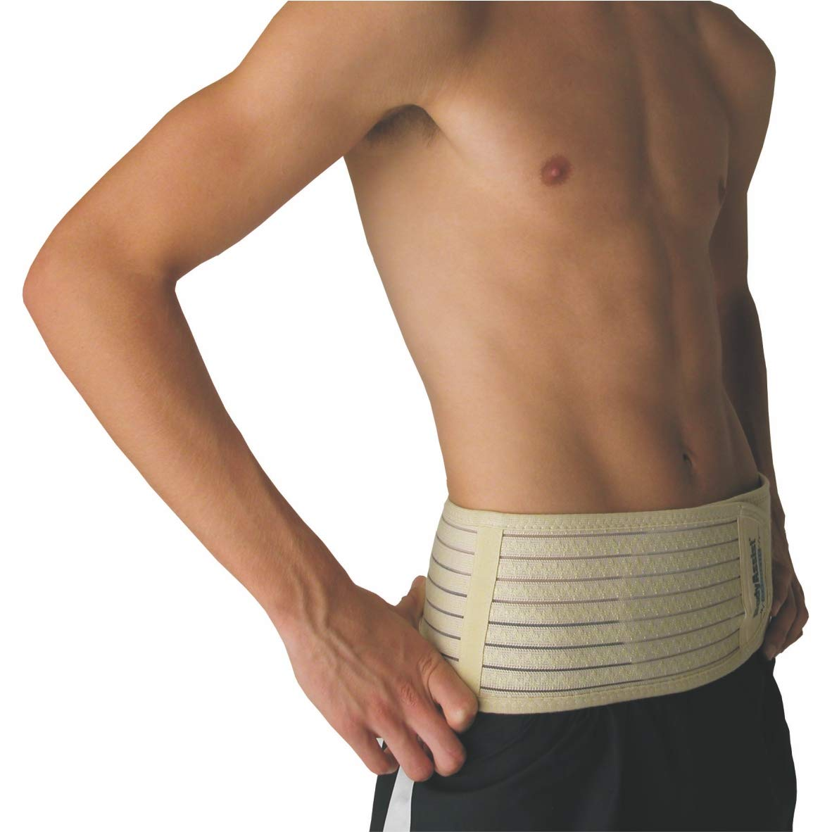 Activease by Dick Wicks Magnetic Back Support Belt, Deluxe Lower Back Brace, Beige (XXL) image number 1