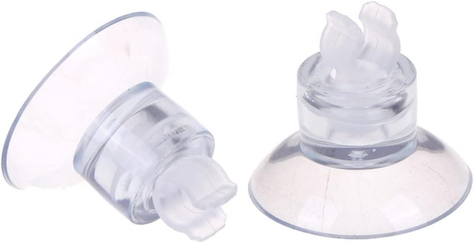 Kepfire 12 Pcs Aquarium without Hook Suction Cup Rubber Transparent Hose Holder Fish Tank Tubing Adjustable Airline Tube Holder Accessories image number 2