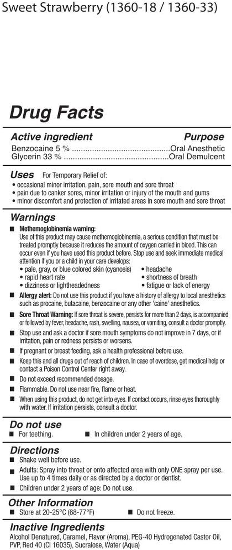 Doc Johnson Goodhead - Deep Throat Spray - Numbs Throat - Relaxes Gag Reflex - Sweet Strawberry - 2 Fl. Oz.(59 Ml) image number 3