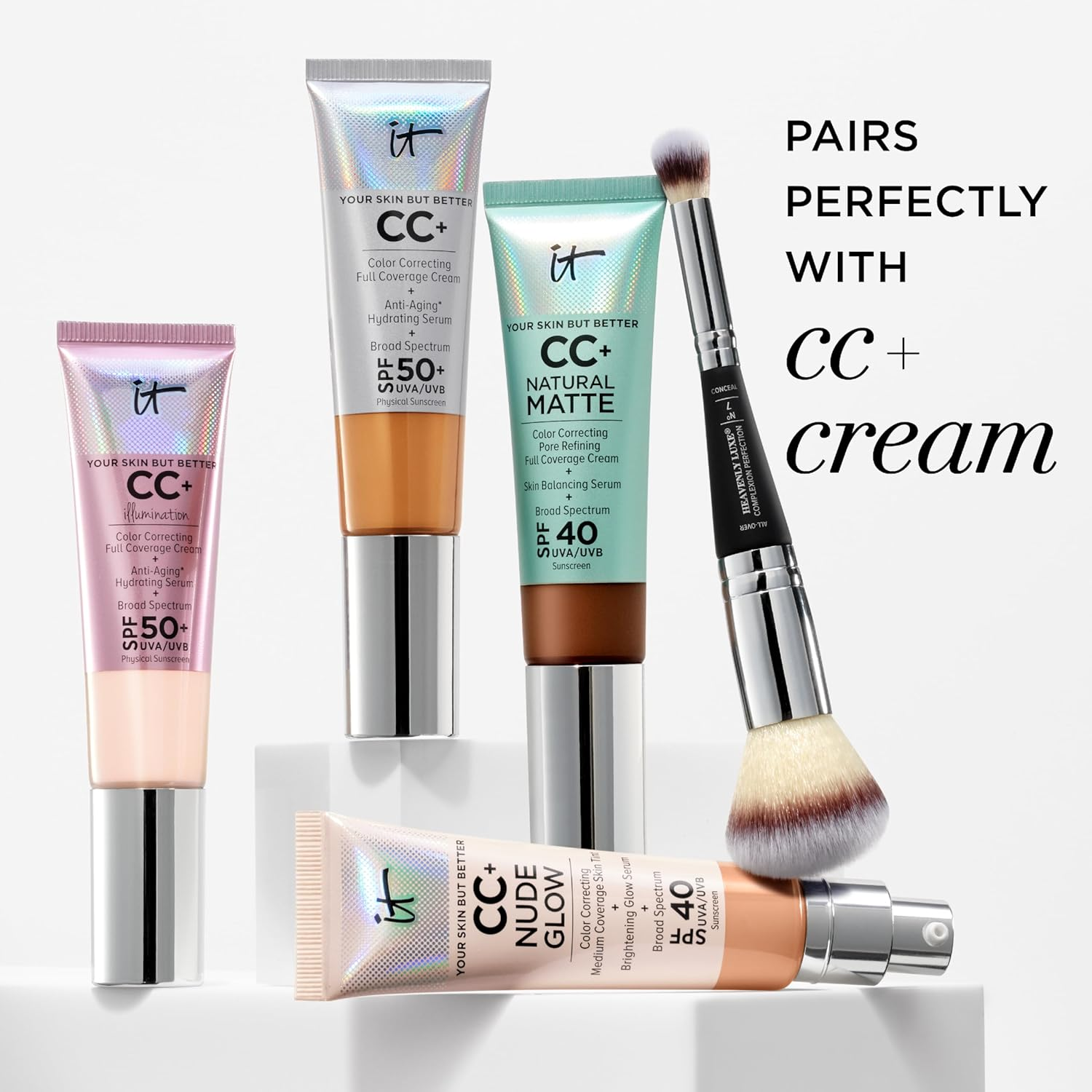 It Cosmetics Dual Ended Concealer/Foundation Brush image number 6