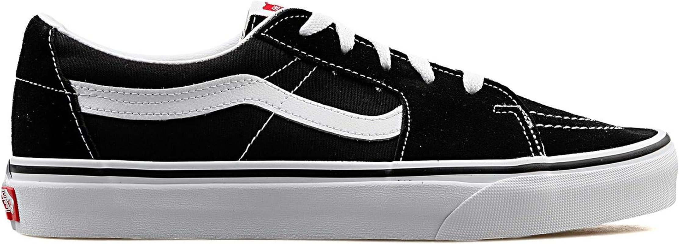 Vans Unisex Sneaker Schwarz Black UK image number 1