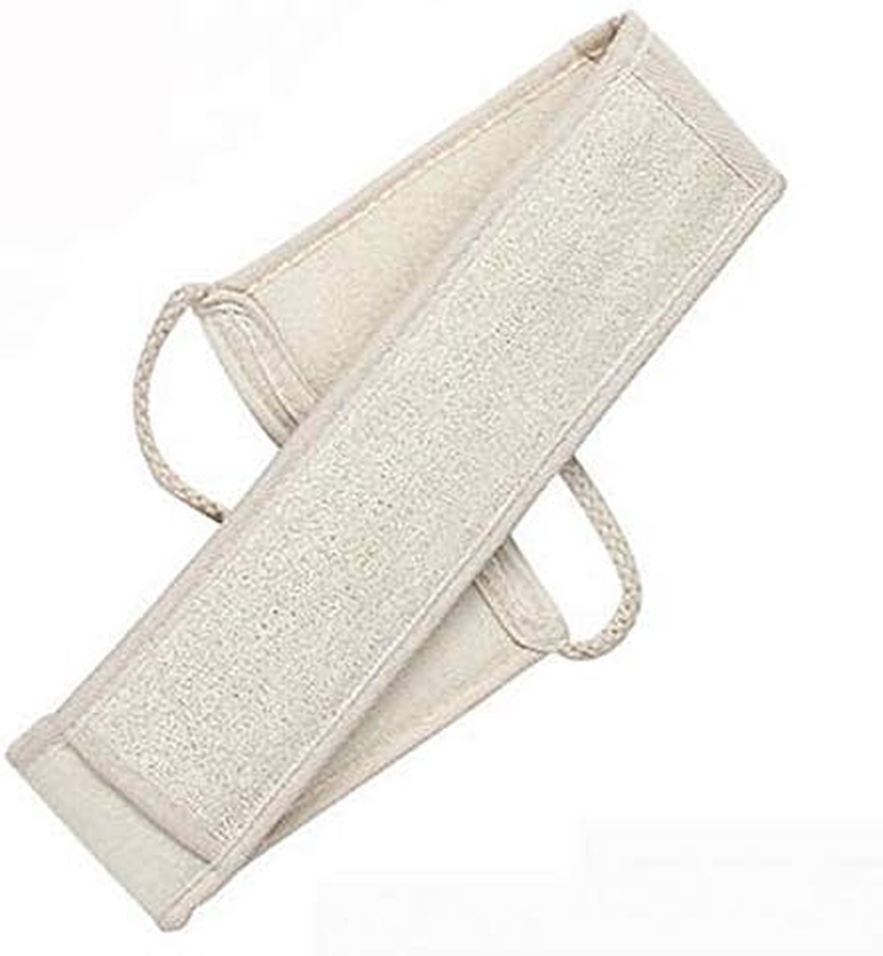 JPMD New Natural Soft Exfoliating Loofah Back Strap Loofah Bath Towel Shower Massage Spa Scrubber Sponge Body Skin Health Cleaning
