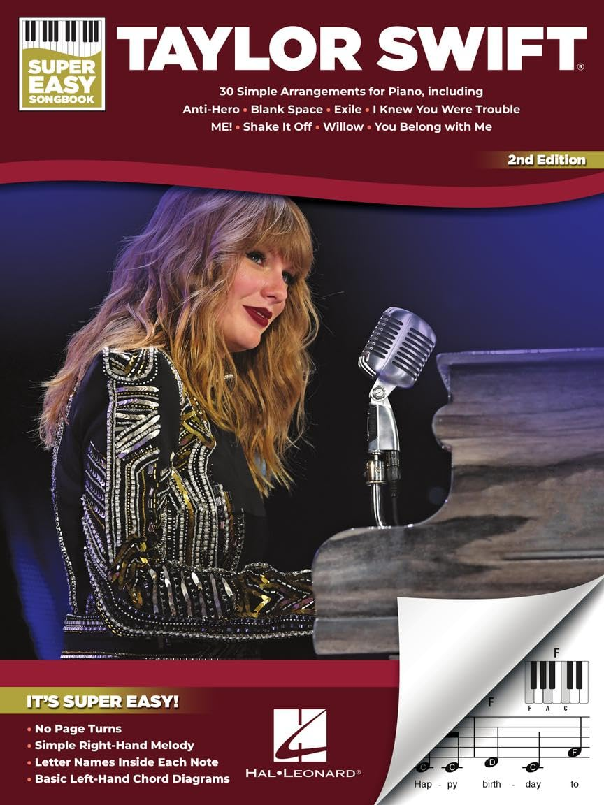 Taylor Swift - Super Easy Songbook - 2Nd Edition