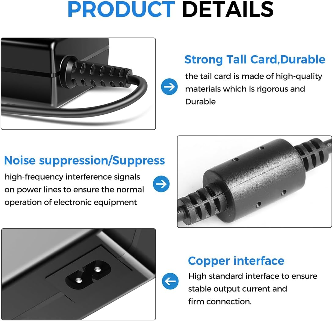 KFD 12V 80W Dream Station 2 Adapter Compatible with Phillips Respironics CPAP Dreamstation 2 Advanced Auto Pro Ref 1144267 MEA080A12C 1118499 1005894 DSX510 DSX520 660P 667P 760 760P 767P Systemone 60 image number 3
