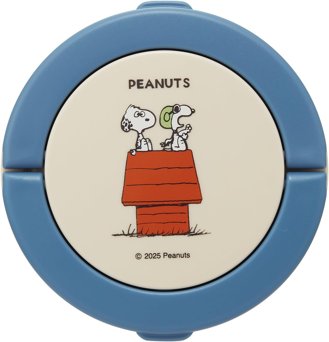 Skater Insulated Lunch Box, Rice Shape, 18.2 Fl Oz (540 Ml), Women'S, 2 Tiers, Lunch Jar, Folding Handle, Antibacterial, Snoopy Good Day LDNO6AG-A image number 5