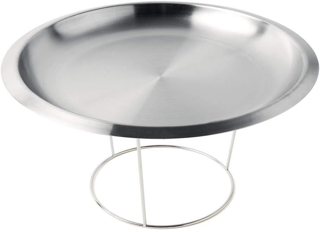 Olympia Stainless Steel Seafood Platter Stand, 175 X 250 Mm Size