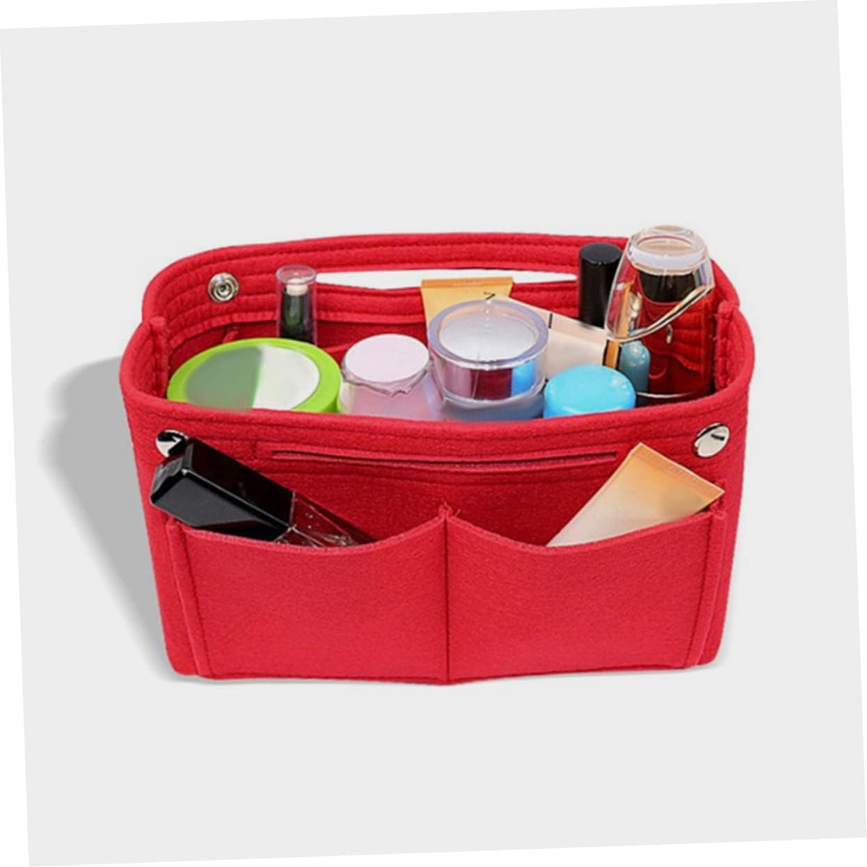 Zerodeko 3Pcs Purse Organizer Insert Travel Handbags Bag Organizer for Purse Tote Bag Insert Multi-Compartment Storage for Shoulder