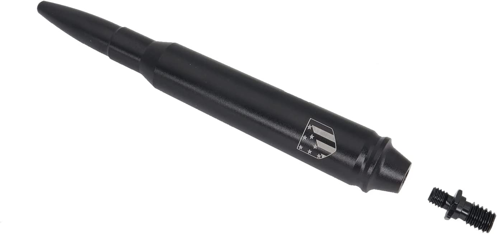 5.7 Inch Black Antenna Mast for JEEP WRANGLER JK/JL 2007-2022 GLADIATOR Sahara Rubicon Sport 2020-22 image number 2