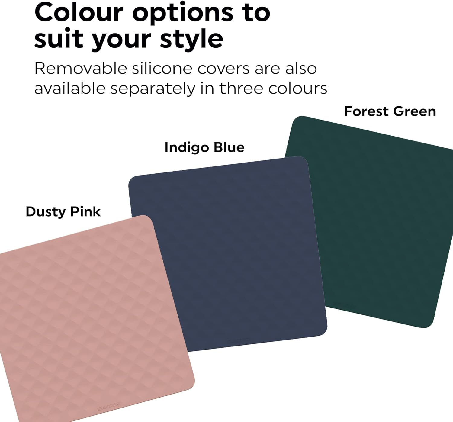 Salter Splash Anti-Slip Silicone Bathroom Scale 180Kg, Black image number 6