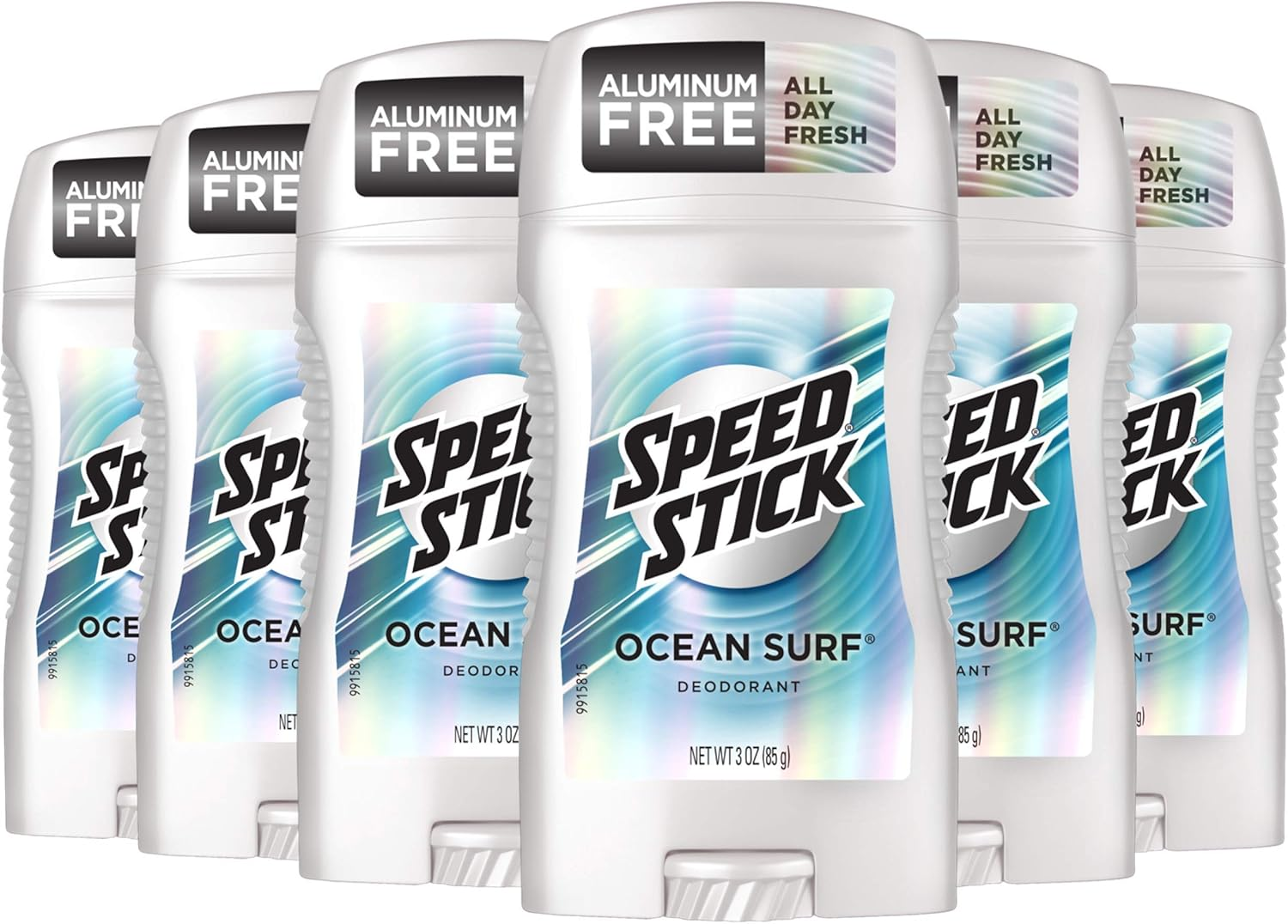 Speed Stick Deodorant, Ocean Surf, 3-Ounce Sticks (Pack of 6) image number 1