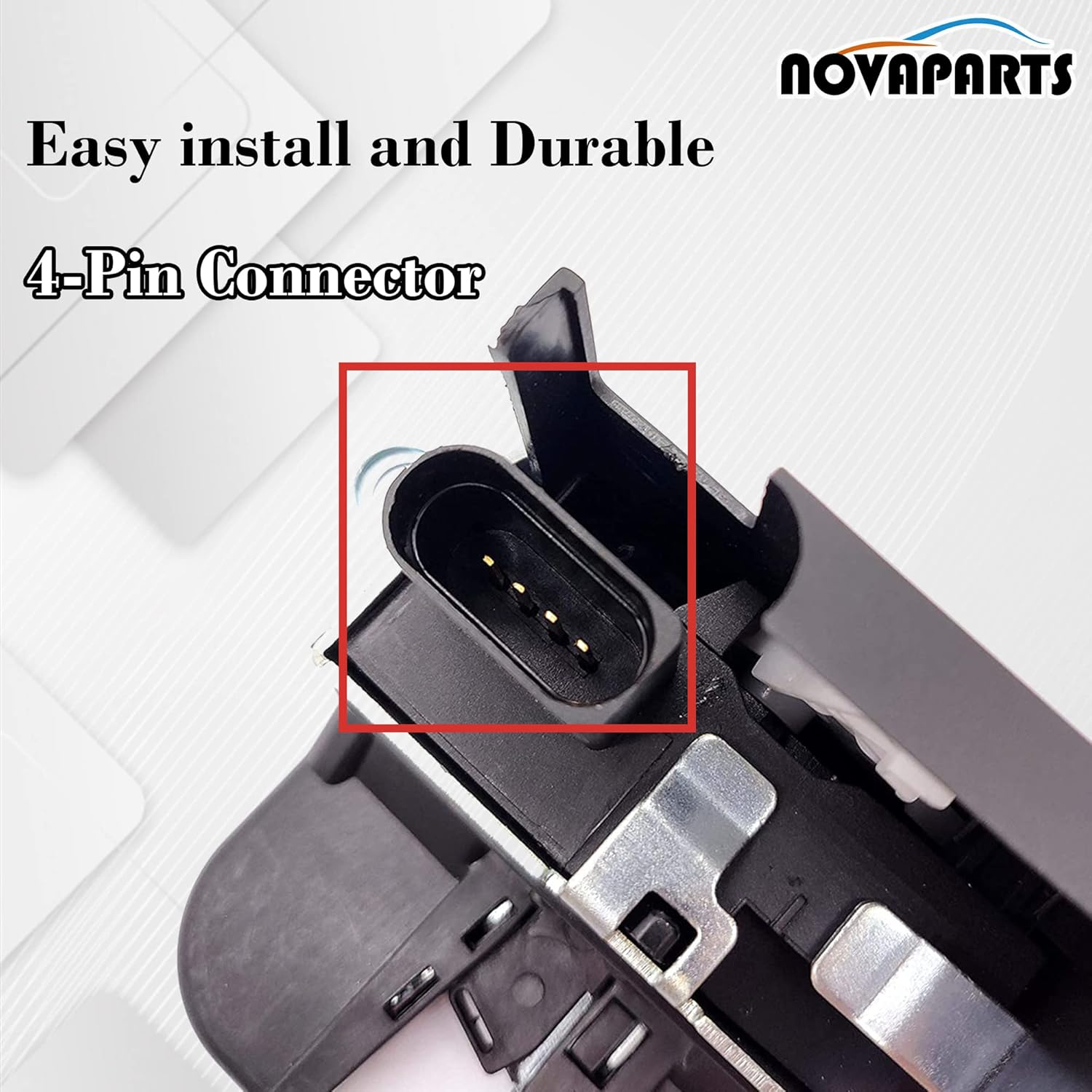 Rear Hatch Trunk Boot Lid Liftgate/Tailgate Door Lock Latch Release Actuator Motor 5M0827505E9B9 for 2009-2014 VW Jetta Sportwagen 2009-2017 Volkswagen Tiguan 5M0827505E image number 3