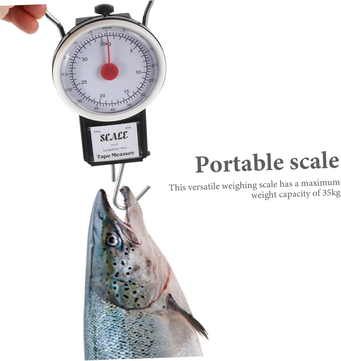 Luggage Scale Portable Scales for Travel Weigh Luggage and Fishing Gear Ease image number 2