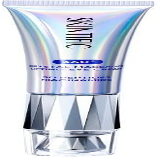 Skintific 360 Crystal Massaging Eye Cream 20Gram (To Reduces Fine Lines, Wrinkles, Puffiness & Dark Circles)