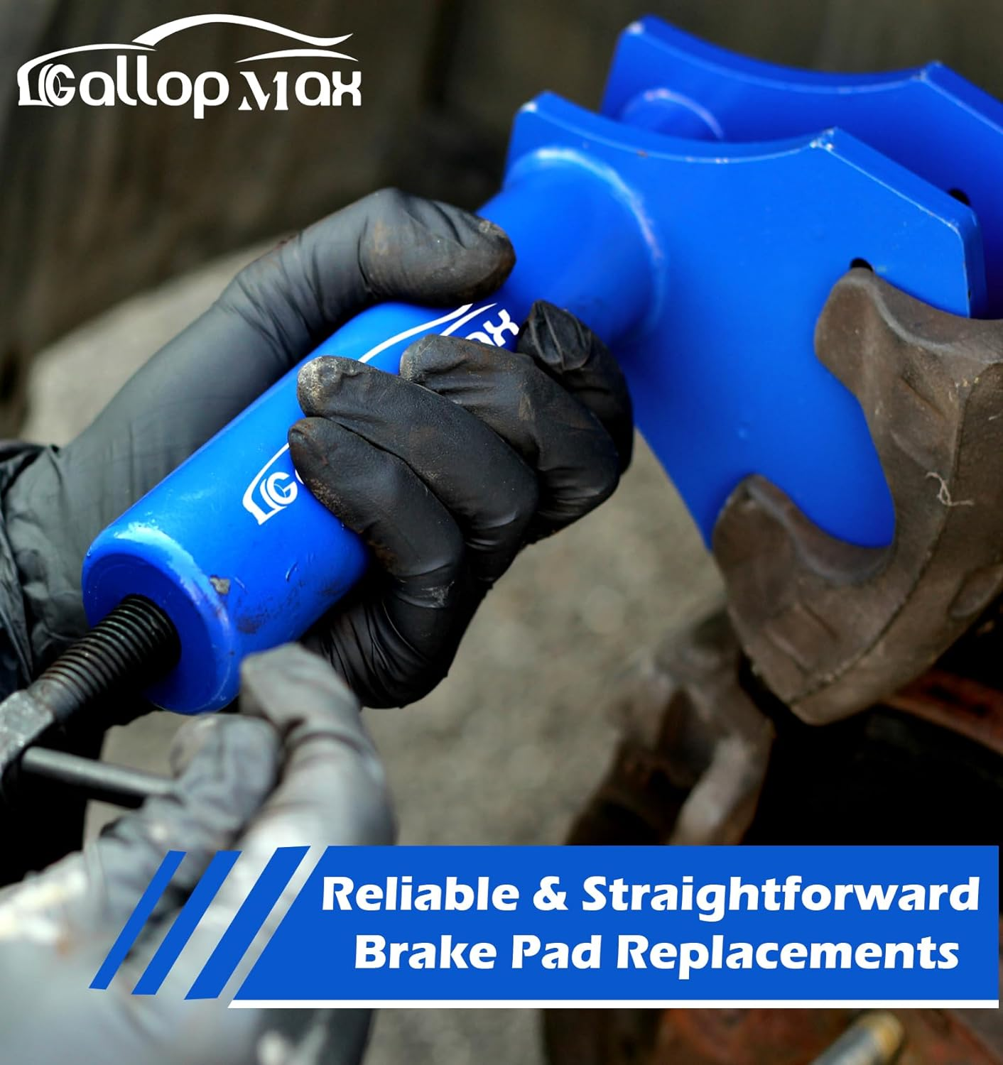 Multi Piston Brake Caliper Compression Tool Brake Caliper Press Tool Heavy Duty Brake Pad Spreader Tool, Patented image number 2