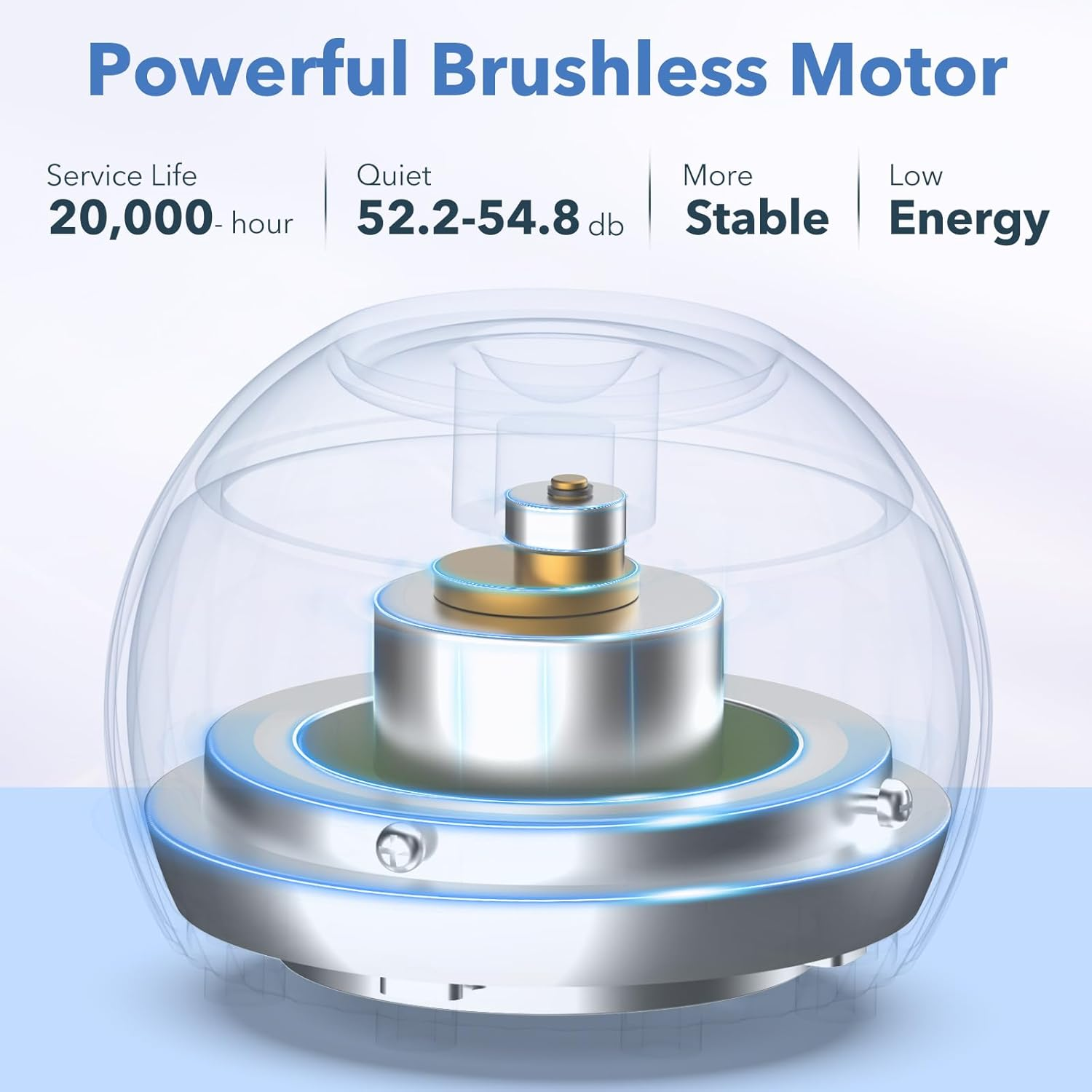 FOUR E'S SCIENTIFIC Mini Vortex Mixer Paint Shaker 5000RPM Blue Lab Mixing Vortex with 100 Pcs Mixing Balls for Nail Polish, Eyelash Gel, Ink (AU Plug)