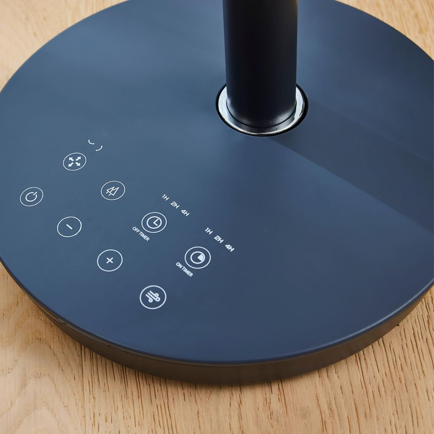 Ausclimate Ecosmart Pedestal Air Circulator, Charcoal Black