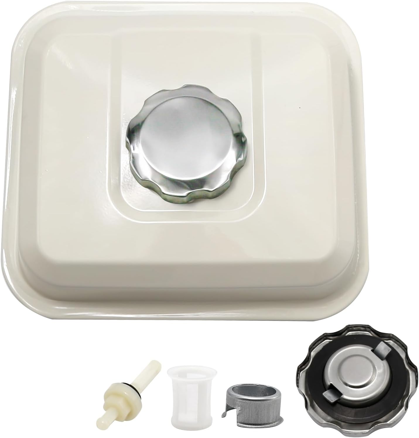 Fuel Gas Tank Cap Filter 17510-ZE1-030ZA, Replacement for Honda Engines Motors GX120 GX140 GX160 GX200 5.5-6.5Hp image number 1