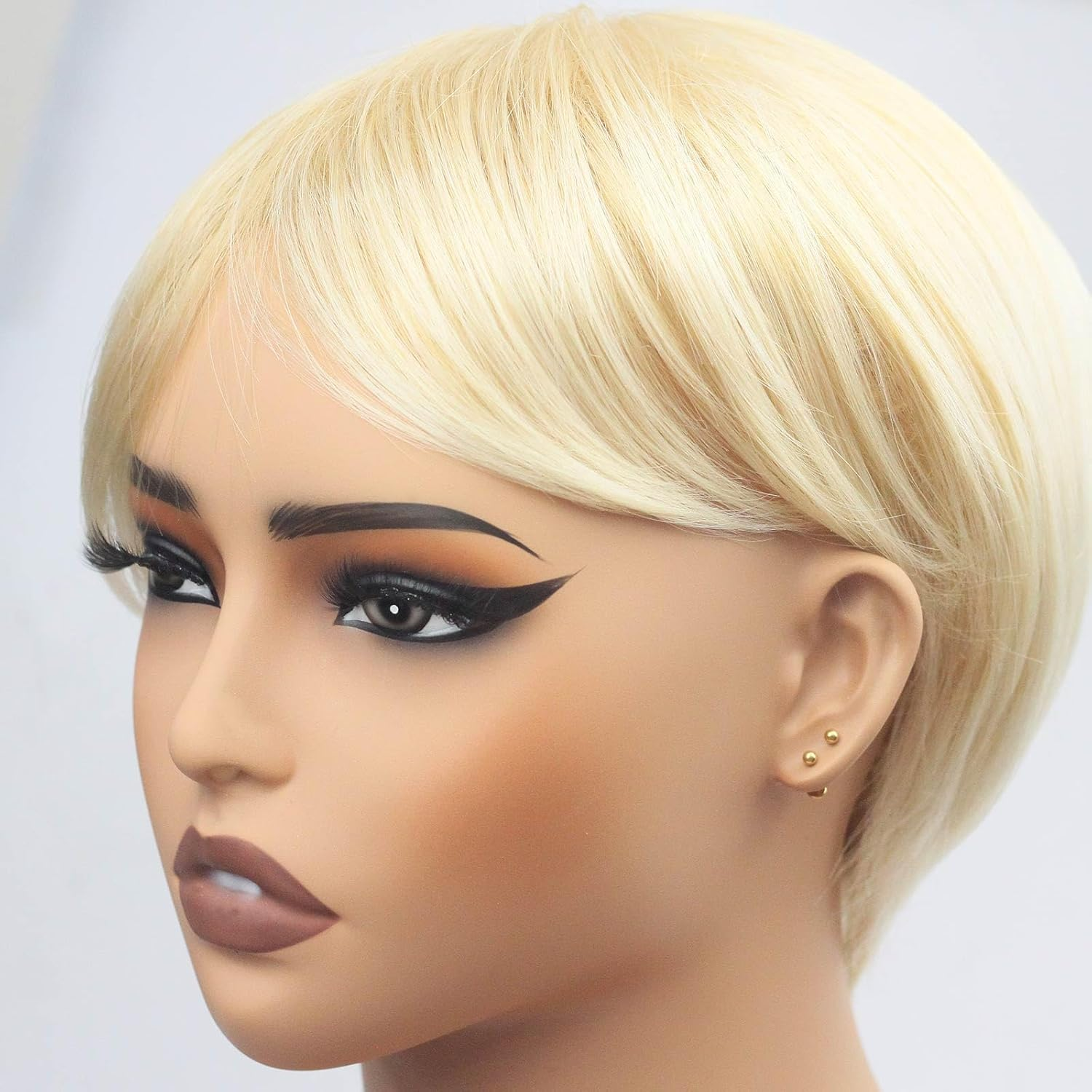 Newkeepsr 16G Internally Threaded F136 Implant Grade Titanium Labret Monroe Lip Tragus Helix Earrings Studs image number 2