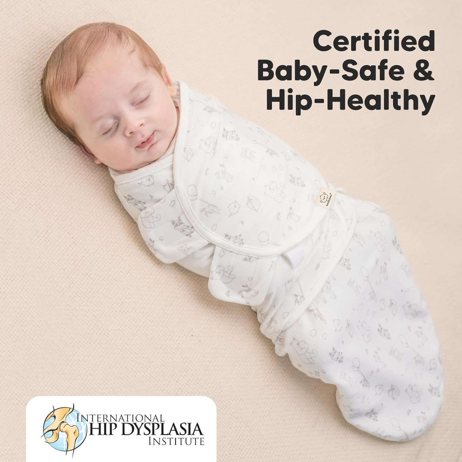 3-Pack Baby Swaddle Wrap with Zipper - Organic Newborn Swaddle, Baby Sleep Sack 3-6 Months, Nursery Swaddles, Easy Nappy Change Zipper Infant Swaddles, Baby Swaddle Blanket (Aspire Large) image number 6