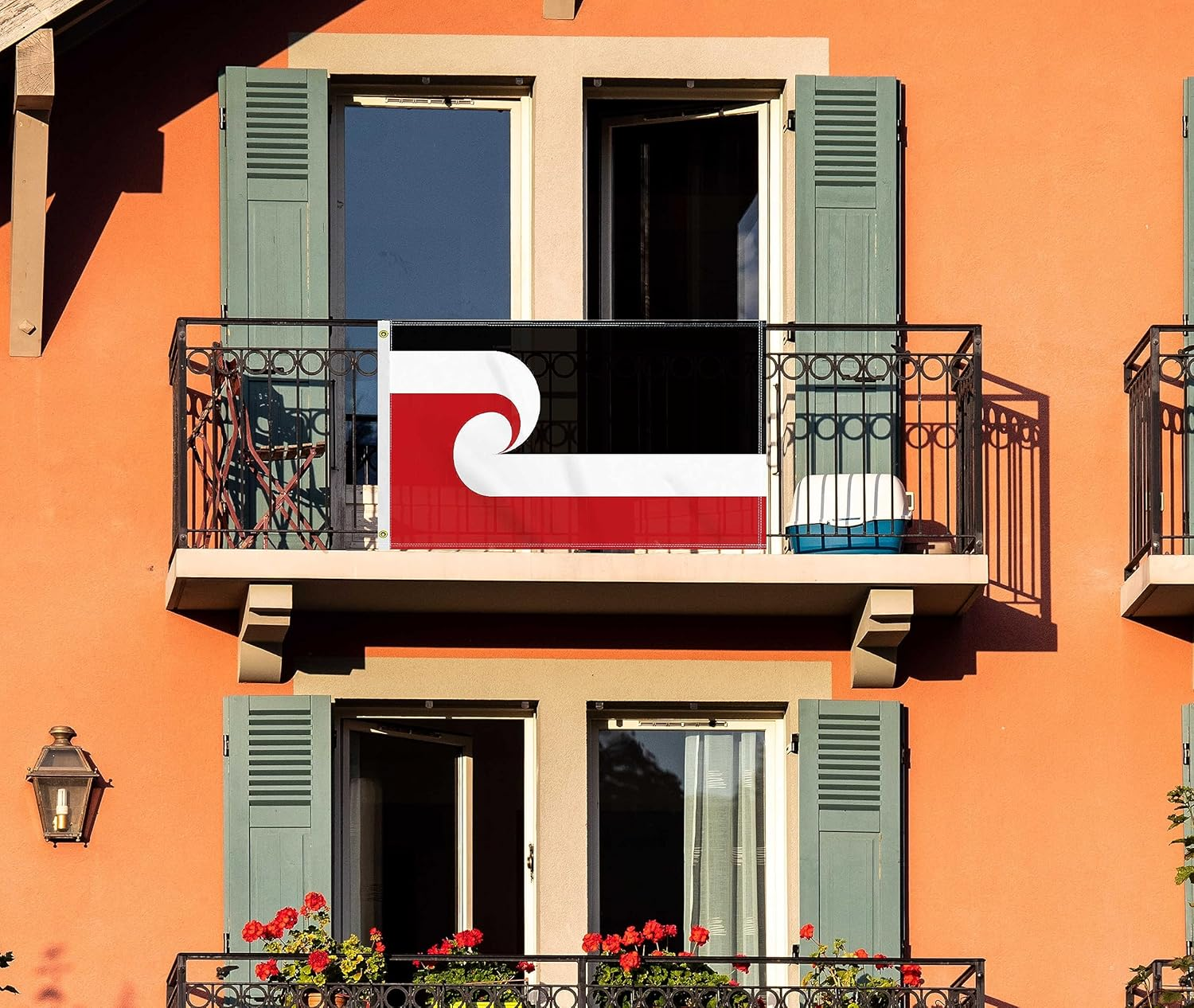 Large 3&times;5 FT Maori Flag, Big Maori 100D National Outdoor Banner,Decorgarden with Brass Gromment image number 3