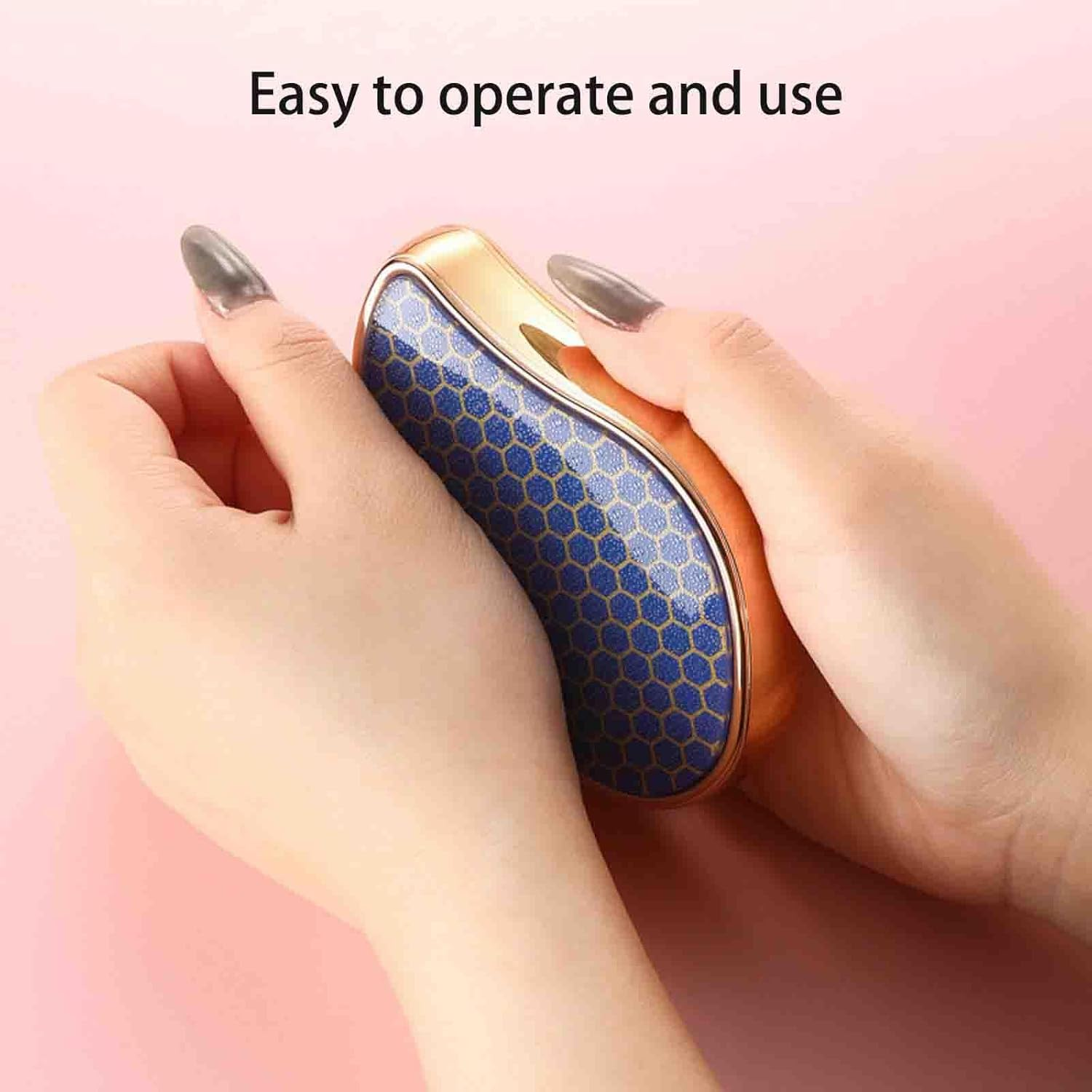 Malora Glass Foot,Malora Glass Foot Filermalora Foot Scrubber,Malora Foot Filerglass Foot Files for Feetglass Foot File Callus Removerfoot Care Pedicure Tool for Dry Feet Care (G) - C image number 2