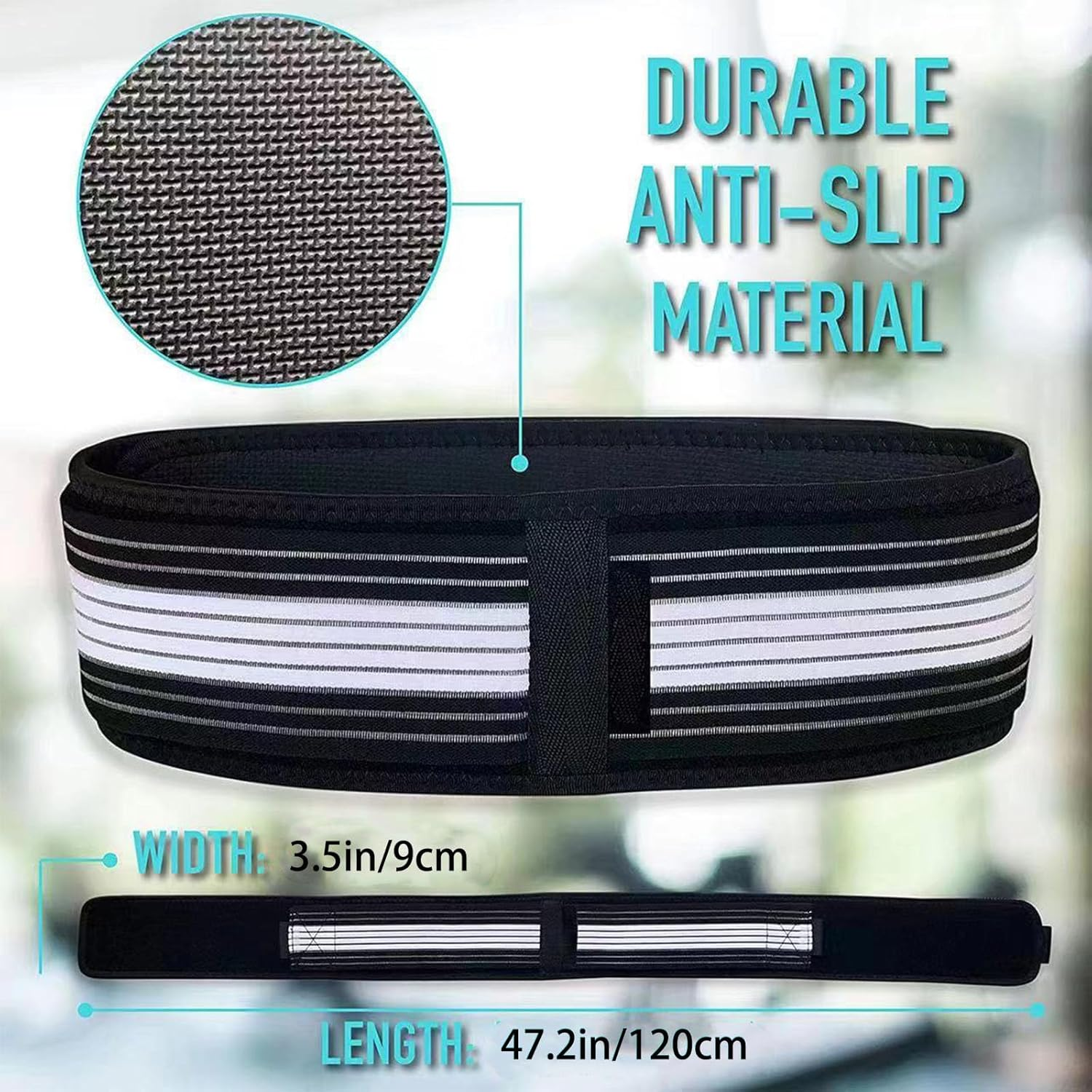 XUTONG Sacroiliac Hip Belt for Women, Dainely Premium Belt, Alleviate Sciatic, Pelvic, Lower Back Pain, Stabilize SI Joint, Anti-Slip and Pilling-Resistant image number 3