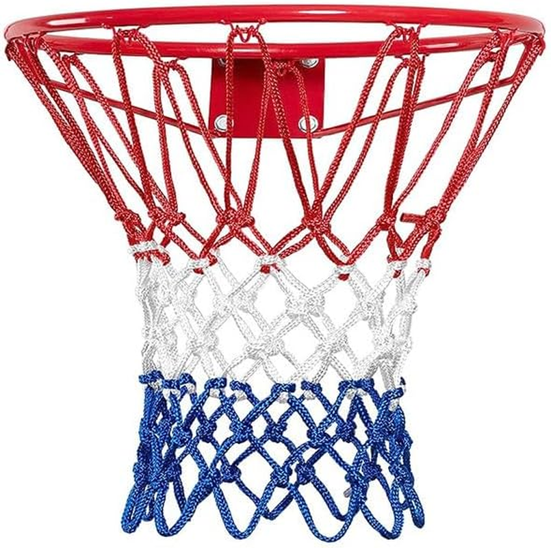 CENZICOM Basketball Net, Upgrade Thick Professional Basketball Nets Replacement Heavy Duty Outdoor Professional Basketball Hoop Net for All Weather-12 Loops image number 5