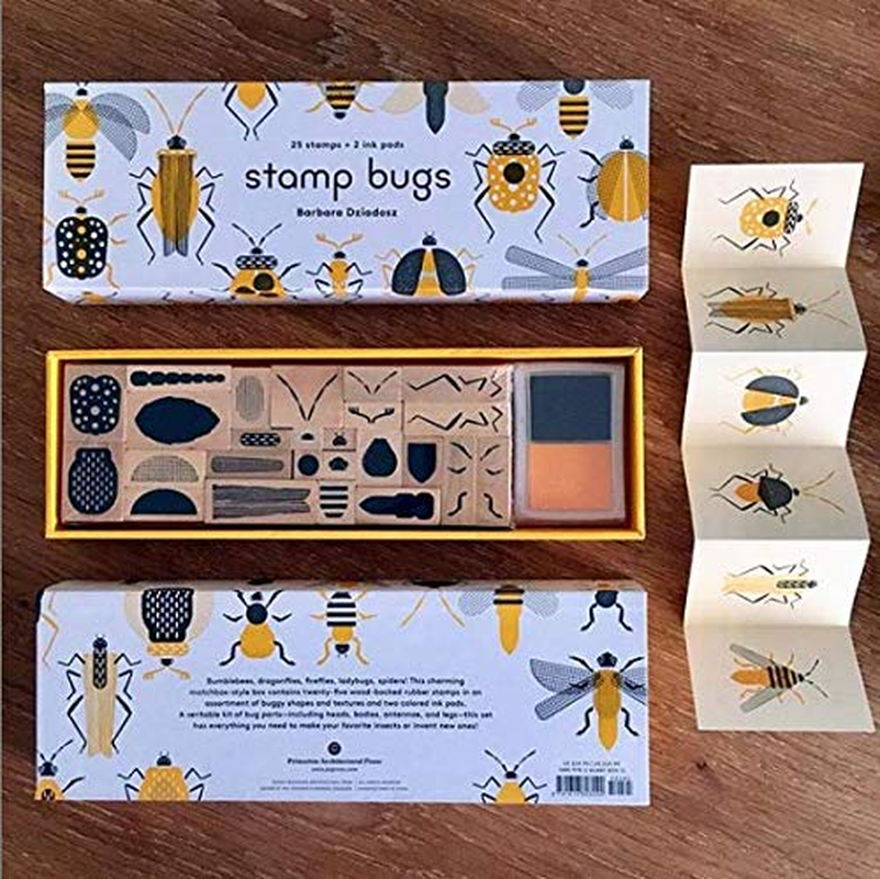 Stamp Bugs: 25 Stamps and 2 Ink Pads image number 1
