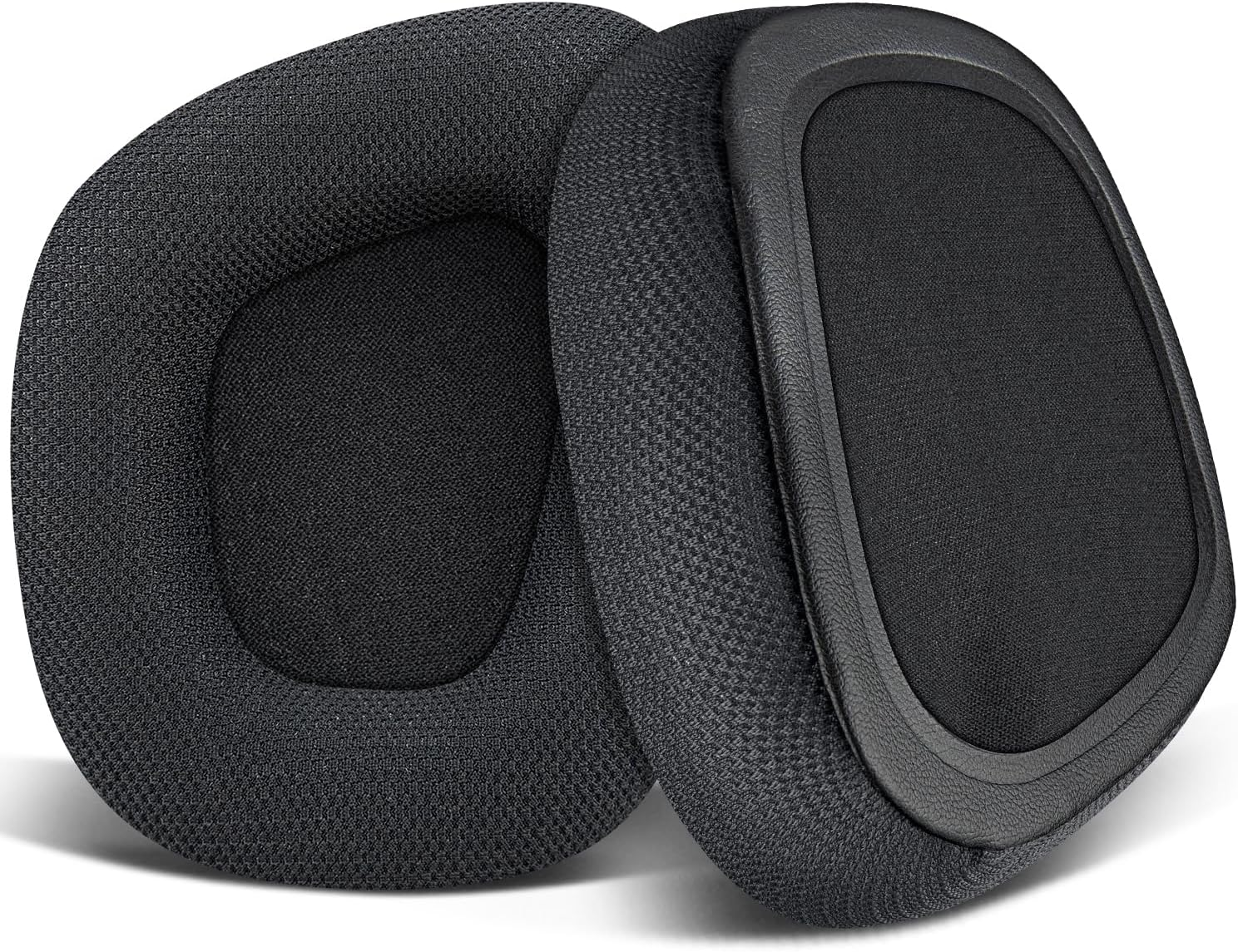 SOULWIT Mesh Fabric Replacement Earpads for Corsair Void/Void V2/Void Pro/Void Elite/Surround Wired & Wireless RGB USB Gaming Headsets, Ear Pads Cushions with Noise Isolation Foam - Black image number 2