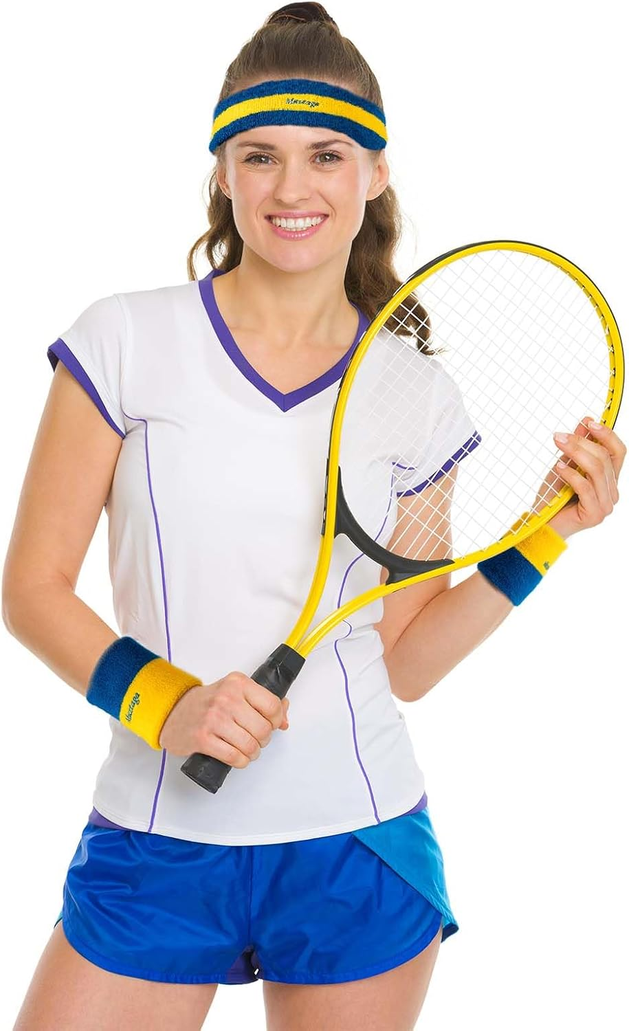 Muztaga Sports Headband -Sweatproof Non-Slip Workout Band | Quick-Dry Breathable Fabric for Pickleball Golf Tennis Gym Running Basketball | Unisex Fitness Accessories image number 2