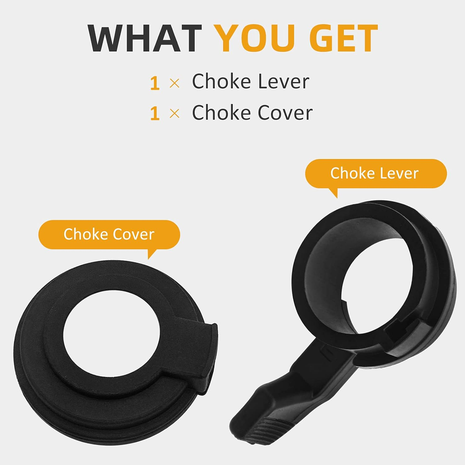 Choke Lever & Cover for Suzuki Eiger 400 2002-2007, Kingquad 300 1991-2002, Ozark 250 2002-2014, Quadmaster 500 2000-2001, Vinson 500 2002-2007, Quadrunner 250 1987-2002, Quadsport 250 2004-2009 image number 5