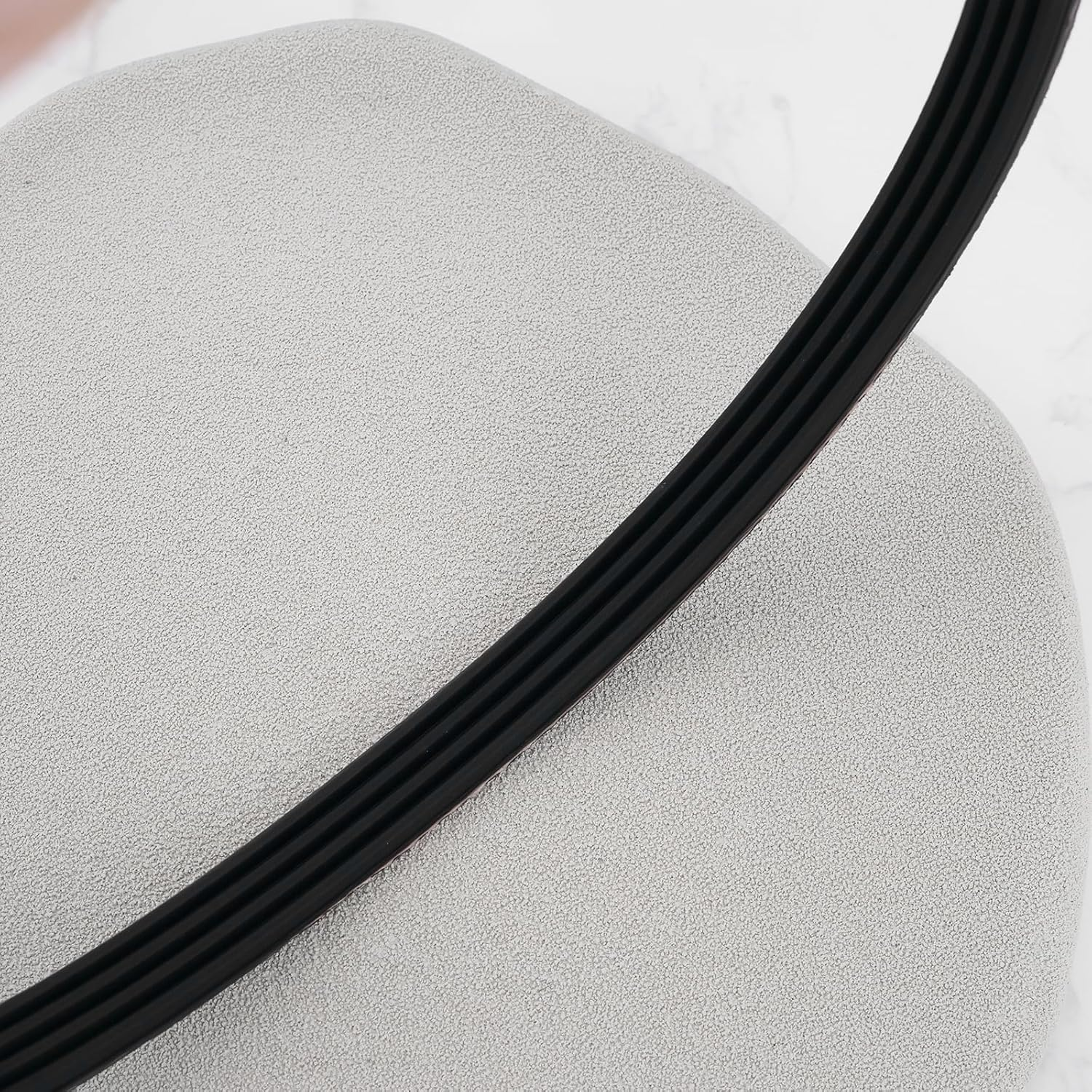 Briny River 2Pcs 4Ribs 4PJ470 Engine V-Belt 185J Ribbed Rubber Belt PJ470 for Treadmill Massager Lawn Mower Chainsaw Air Compressor 470Mm Black