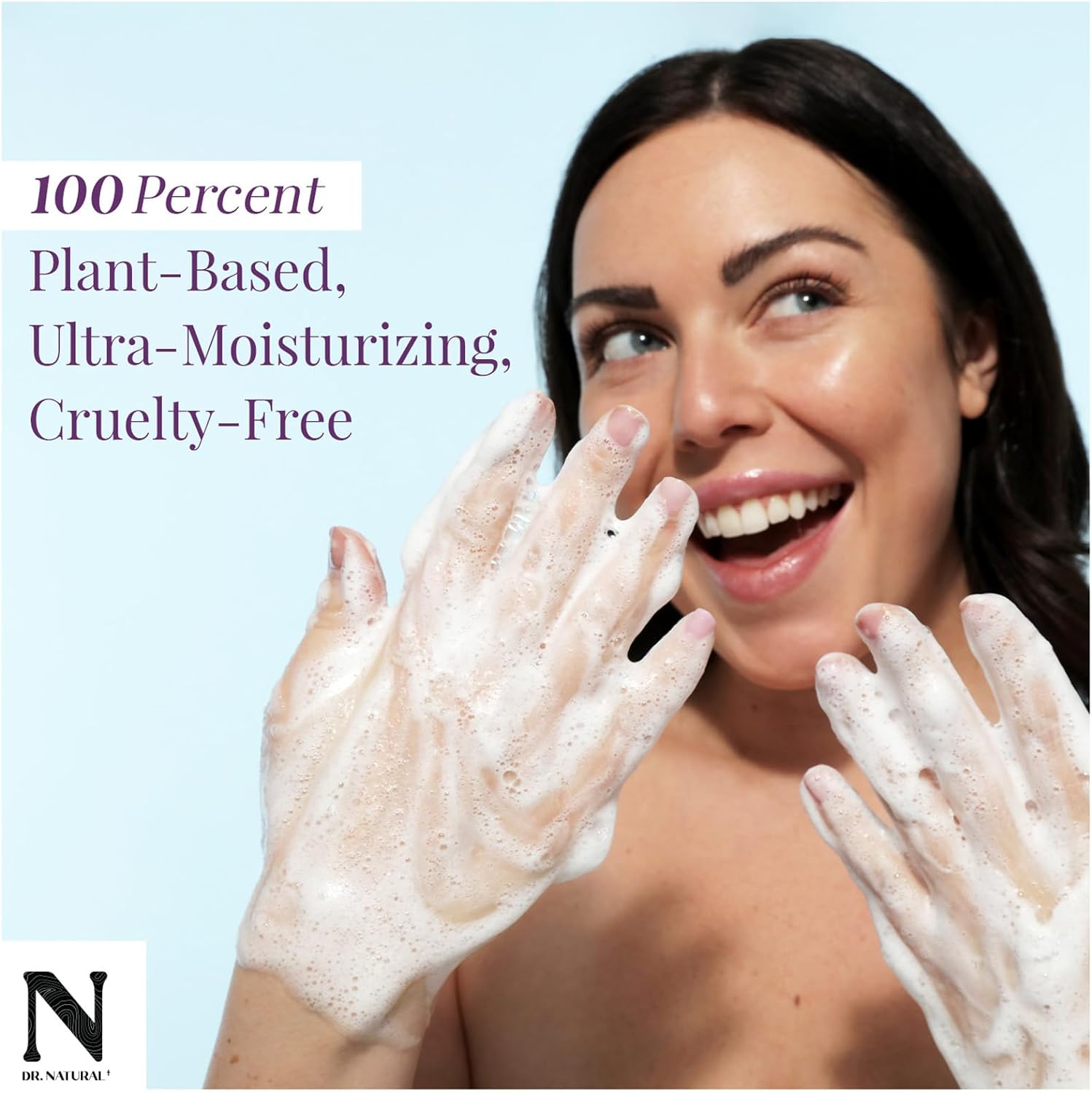 Dr. Natural Castile Body Lotion, Almond, 473 Ml - Plant-Based - Paraben-Free, Sulfate-Free, Cruelty-Free - Made with Organic Shea Butter - Non-Greasy - Body Lotion for Dry Skin image number 6