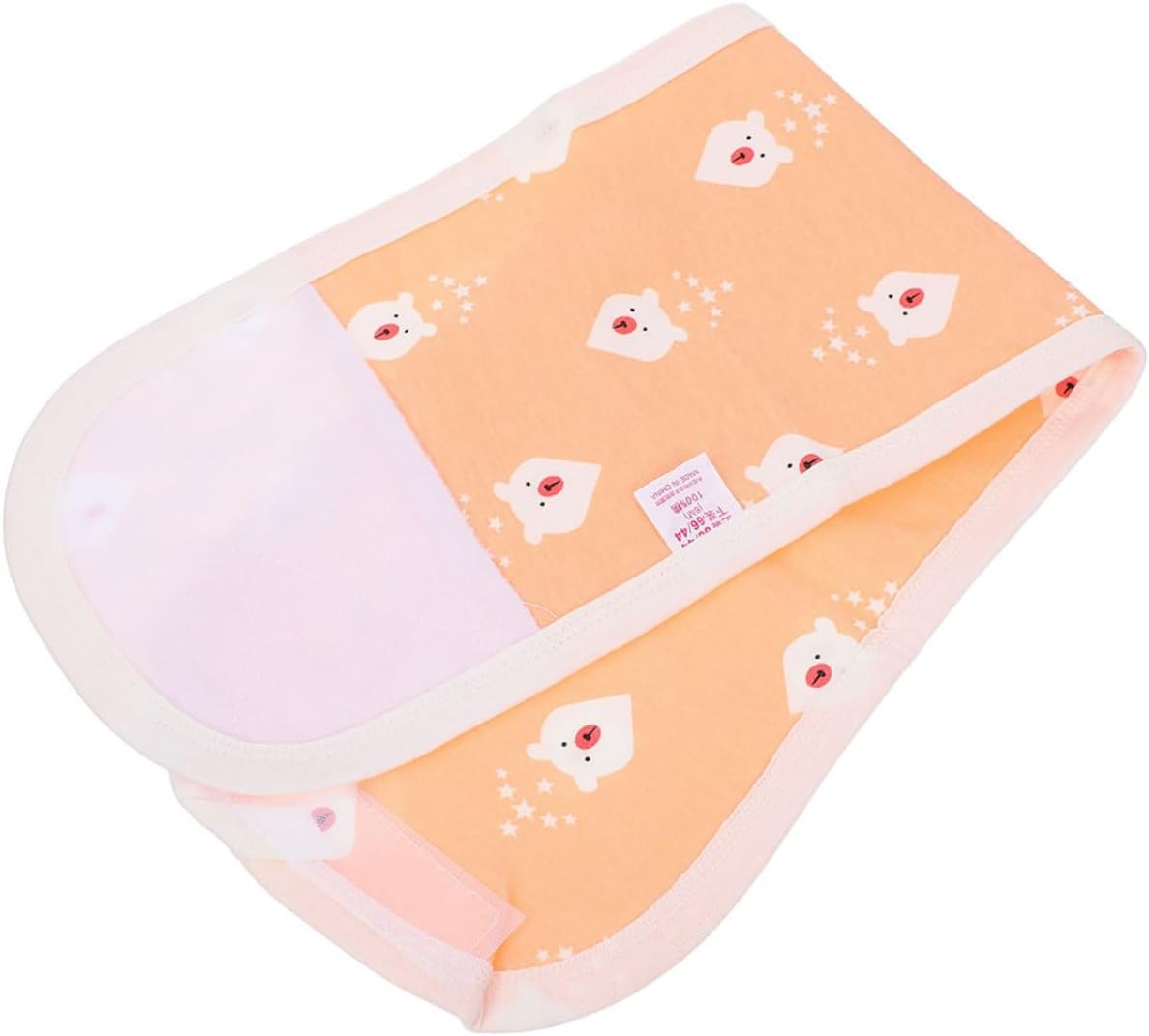 Newborn Cotton Belly Band Baby Navel Strap 80Cm Soft Belly Protector Warm Wrap for Infant Cord Care Autumn Winter image number 2