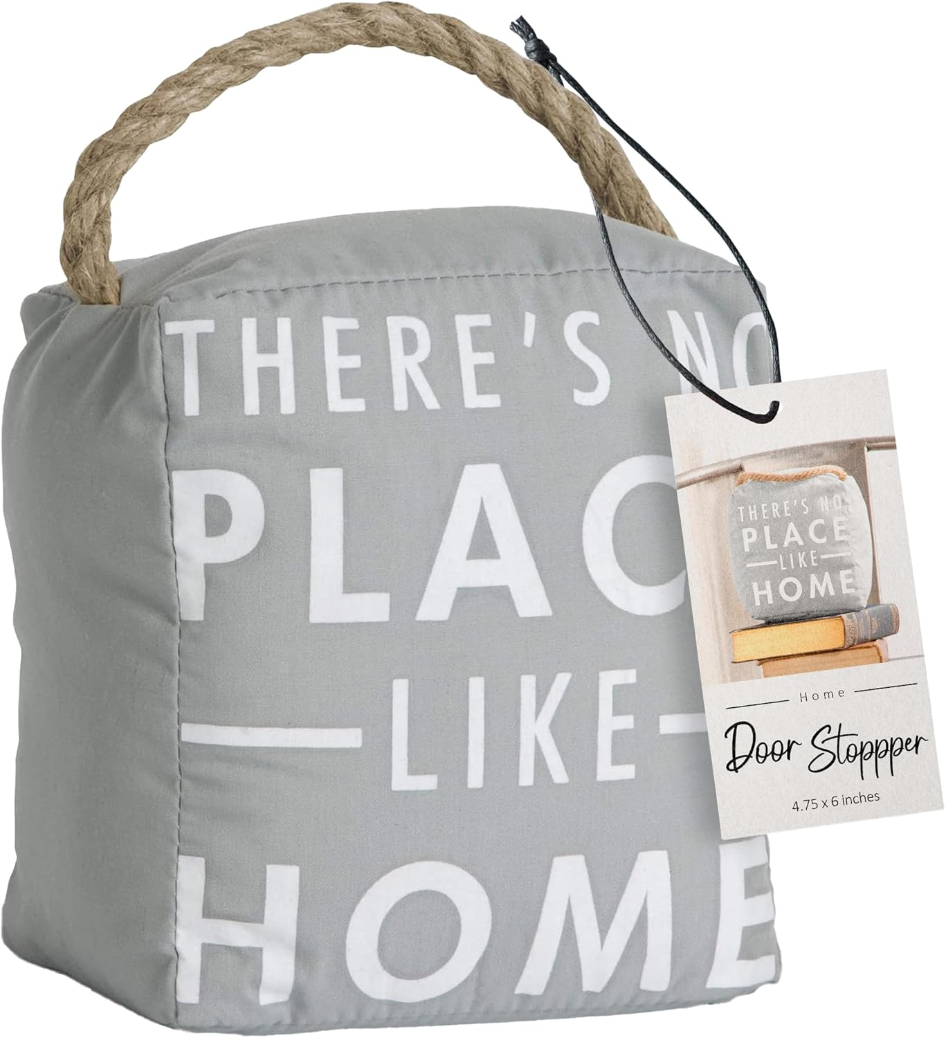 Pavilion Gift Company 72157 No Place like Home Door Stopper, 5 by 6-Inch image number 5
