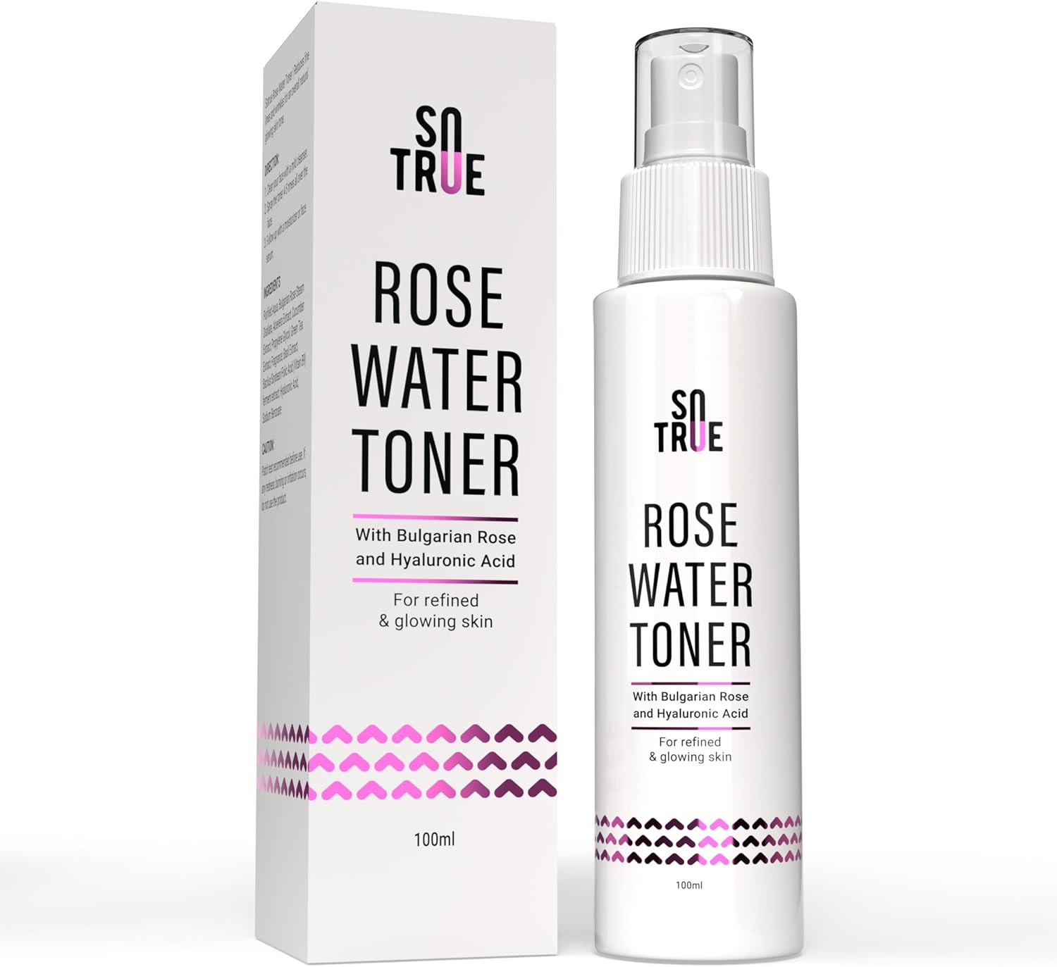 Rose Water Spray for Face Alcohol Free Face Toner with Bulgarian Rose Hyaluronic Acid 100Ml Skin Refining, Pore Tightening Suitable for Oily, Acne Prone, Dry and Normal Skin image number 5