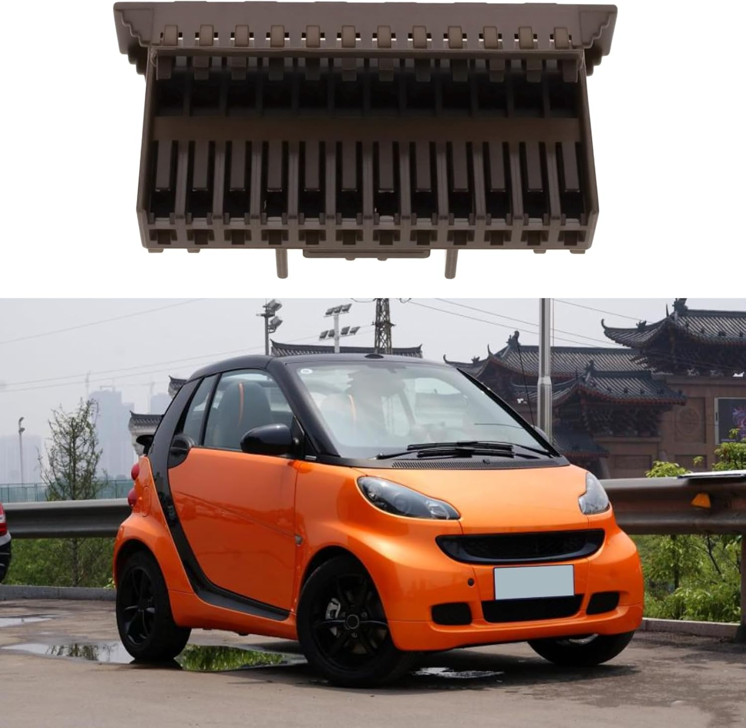 VGOL 2Pcs 12 Pin SAM Connector Plug N11-3 Compatible with Smart Fortwo 450/Roadster 452 SAM Units image number 3