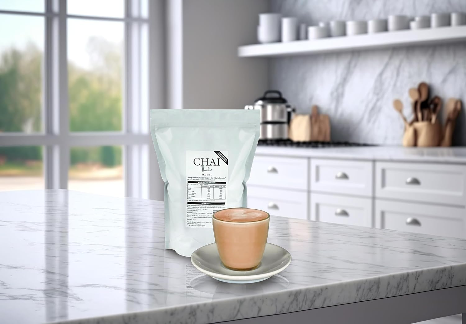 Chai Latte Powder. Perfect for Chai Latte, Iced Chai Latte, Dirty Chai, Various Chai Drinks image number 1