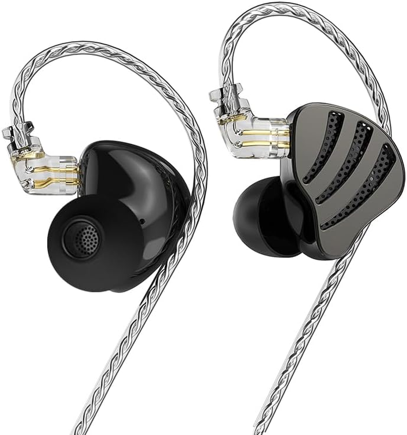 Hifi Kingdom Nd-Nice Hybrid (1DD+1BA) Wired In-Ear Monitor Black No Mic image number 2
